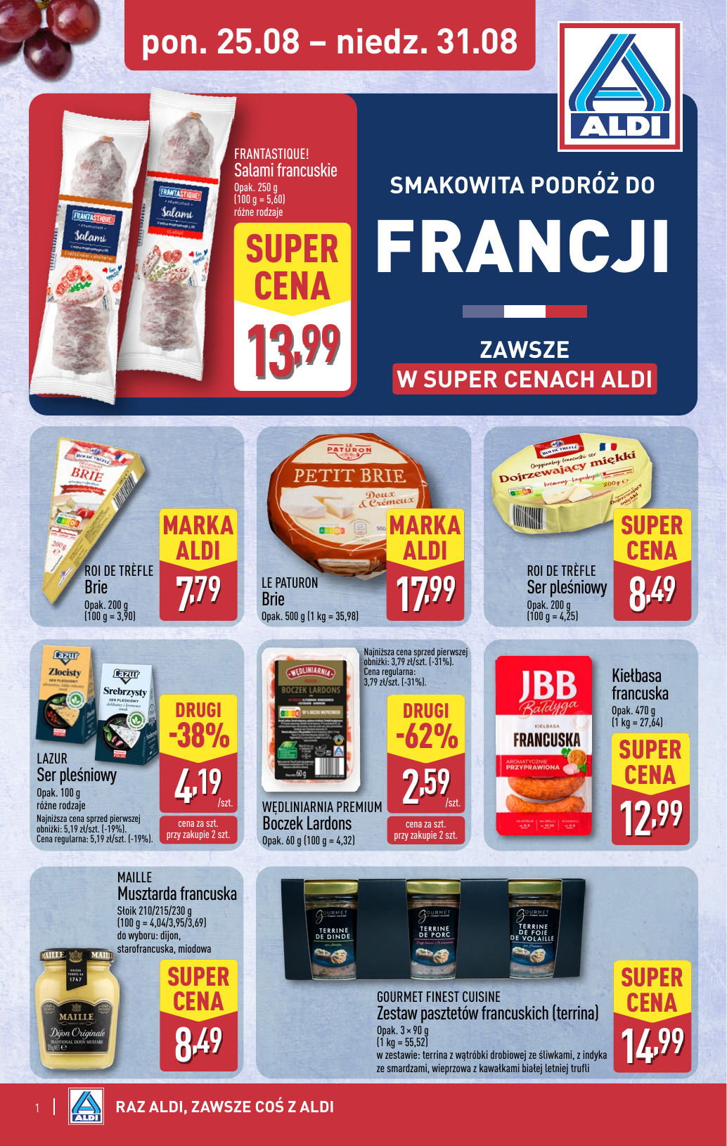 Smakowita podróż do Francji