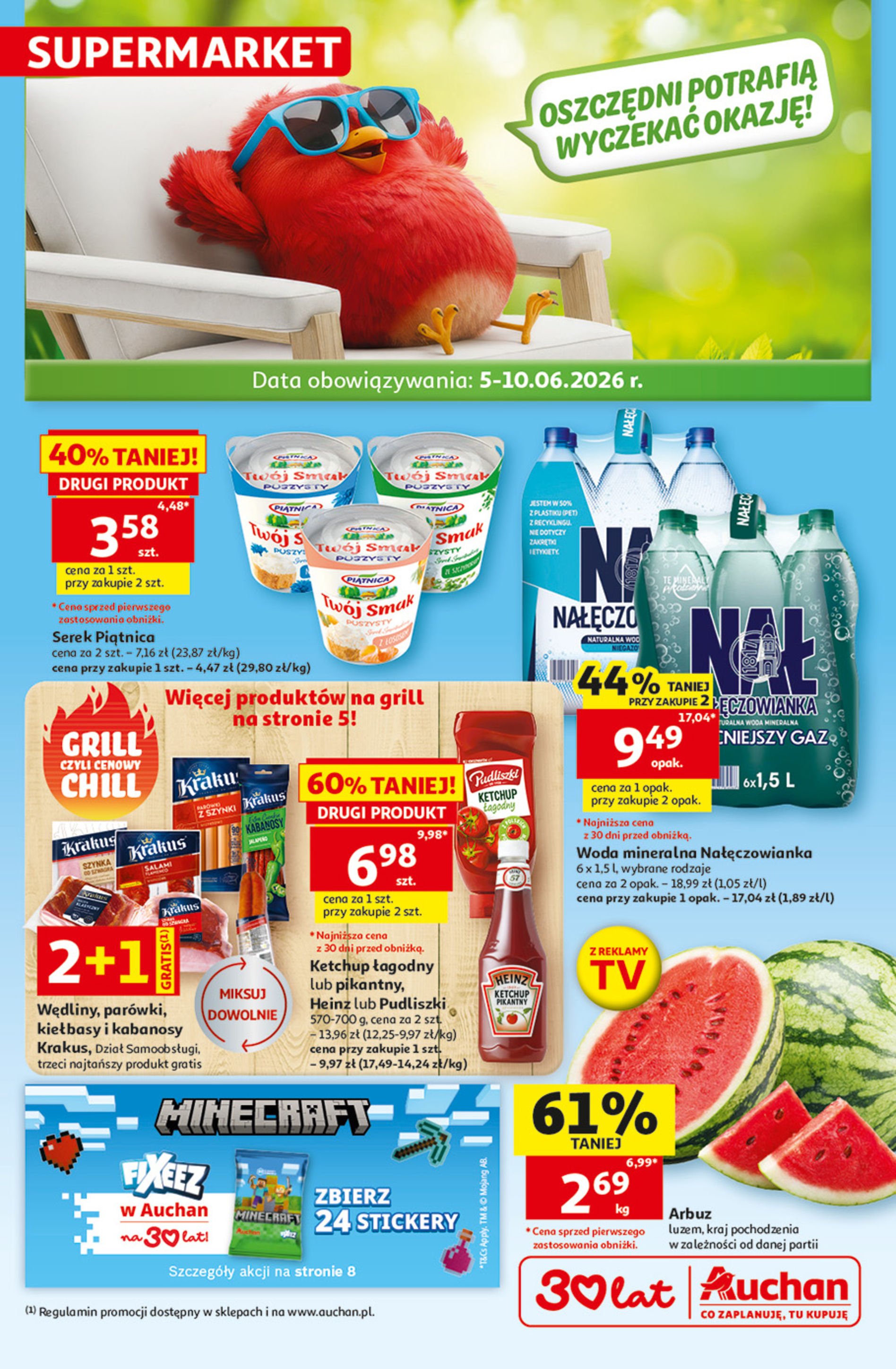 Gazetka 30 Lat Supermarket Auchan