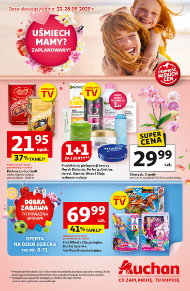 Gazetka Uśmiech mamy? Zaplanowany! Hipermarket Auchan