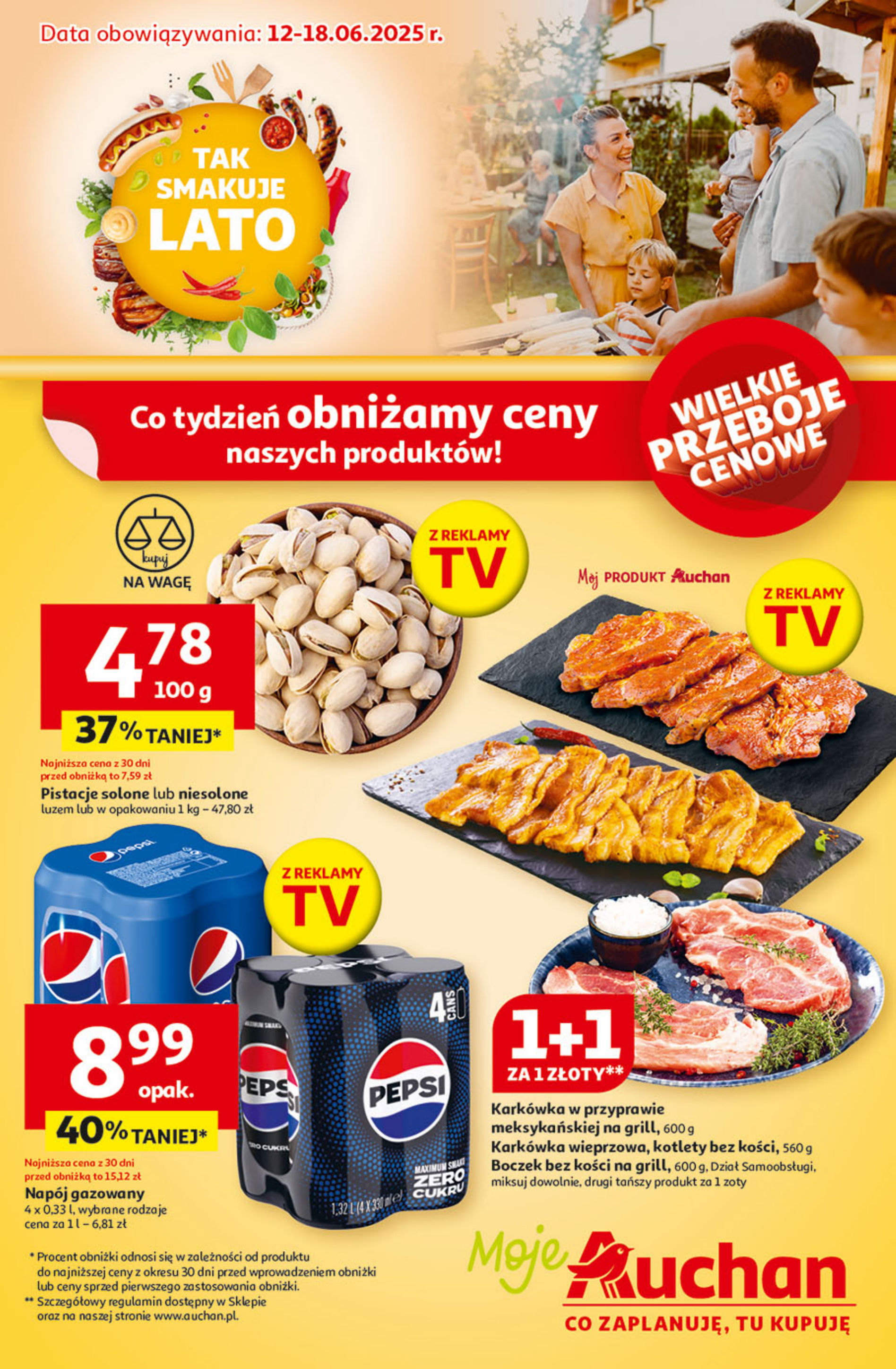 Gazetka TAK SMAKUJE LATO Moje Auchan