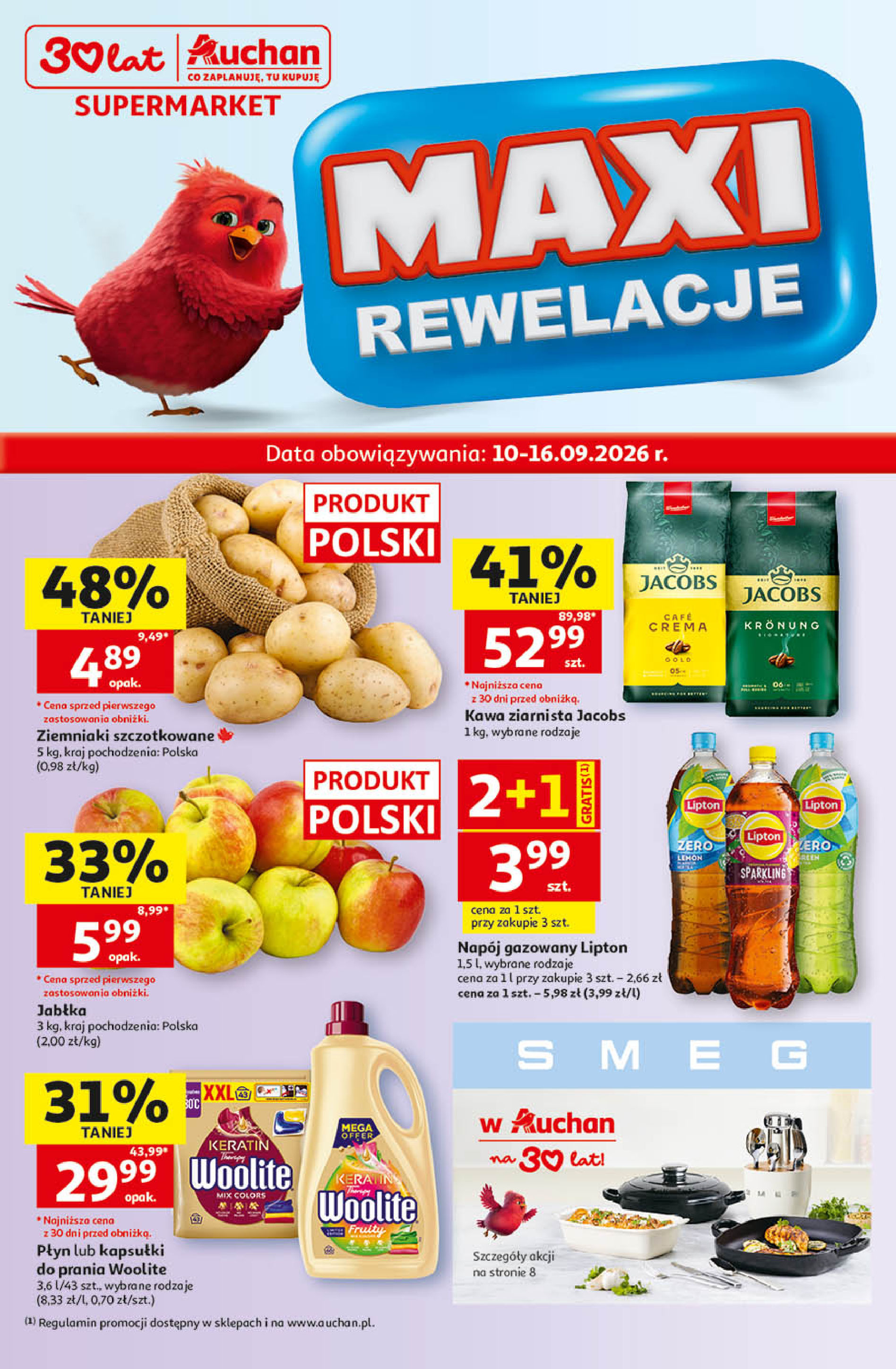 Gazetka 30 Lat Supermarket Auchan