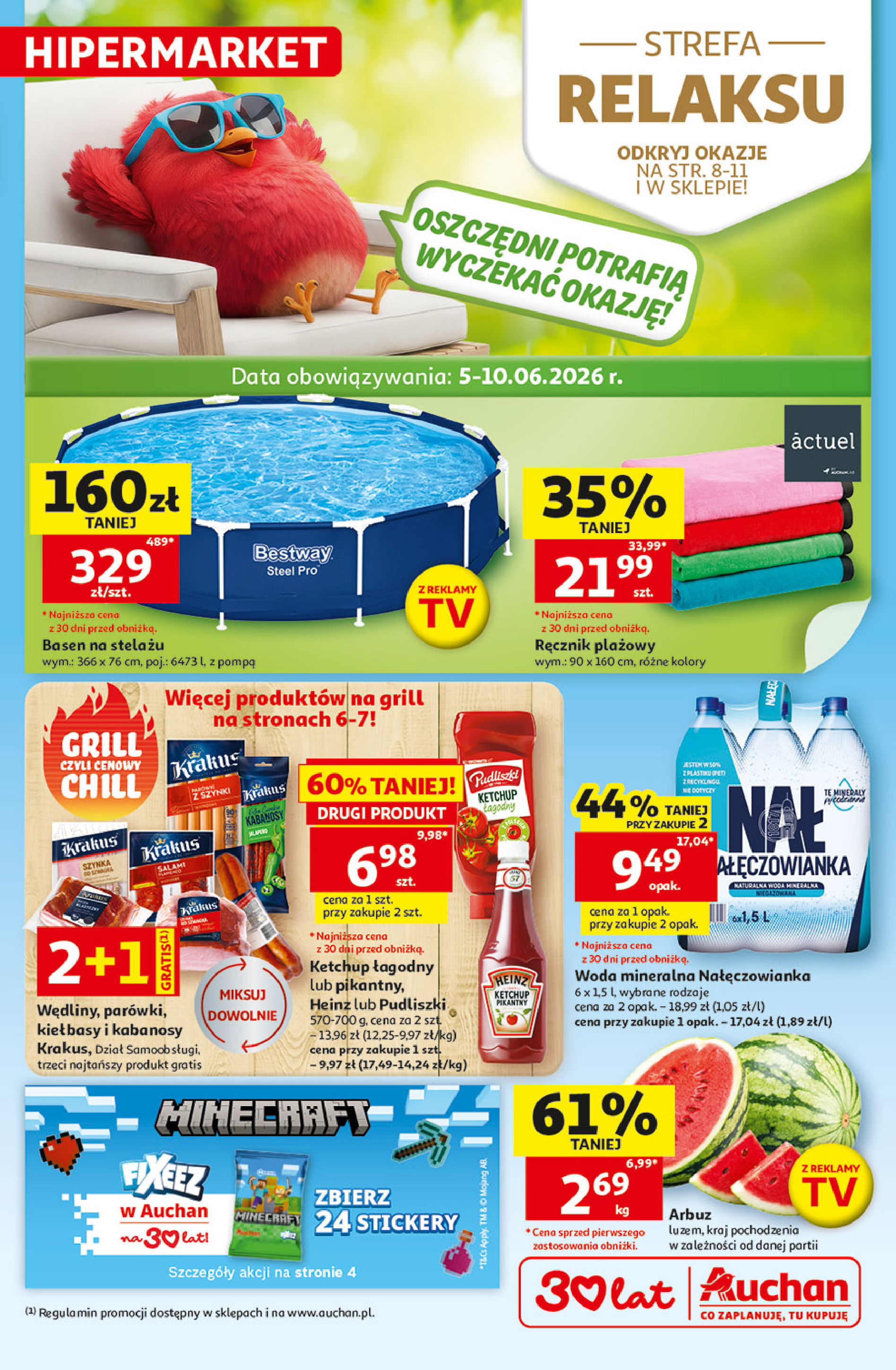 Gazetka 30 Lat Hipermarkett Auchan