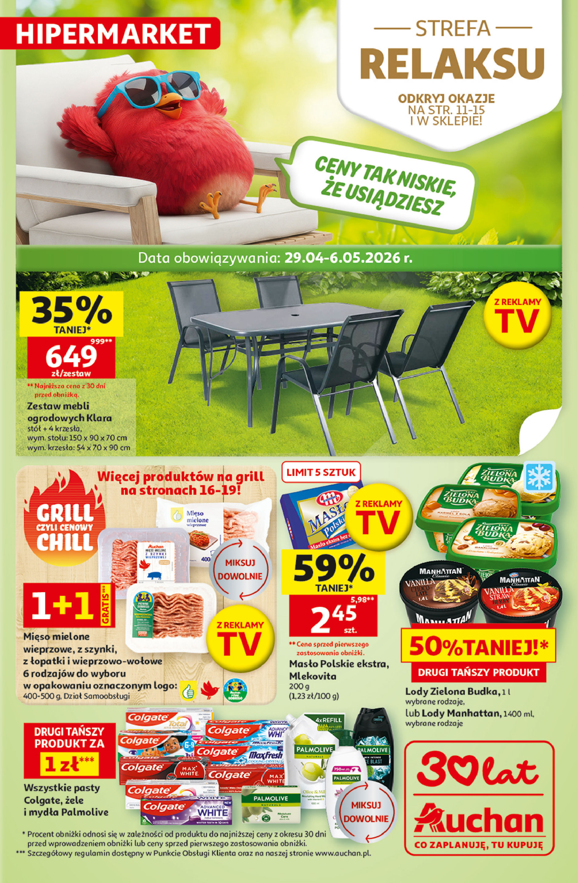 Gazetka 30 Lat Hipermarket Auchan