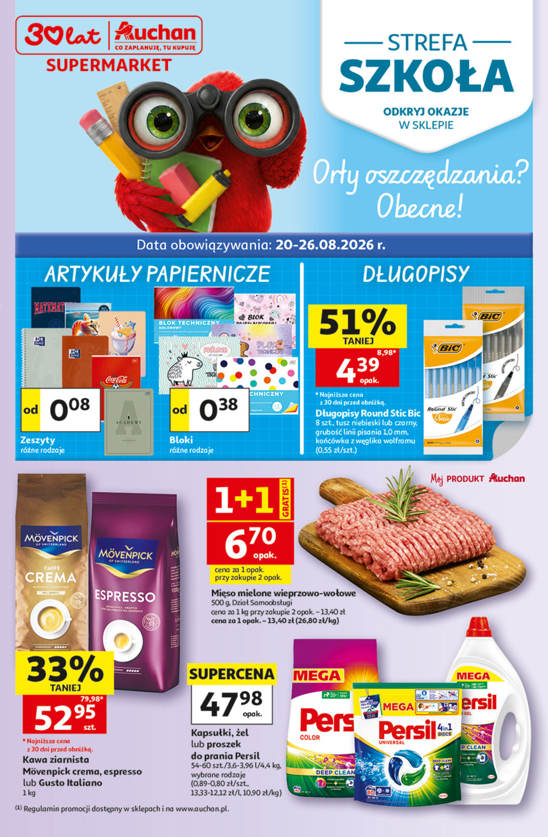 Gazetka 30 Lat Supermarket Auchan