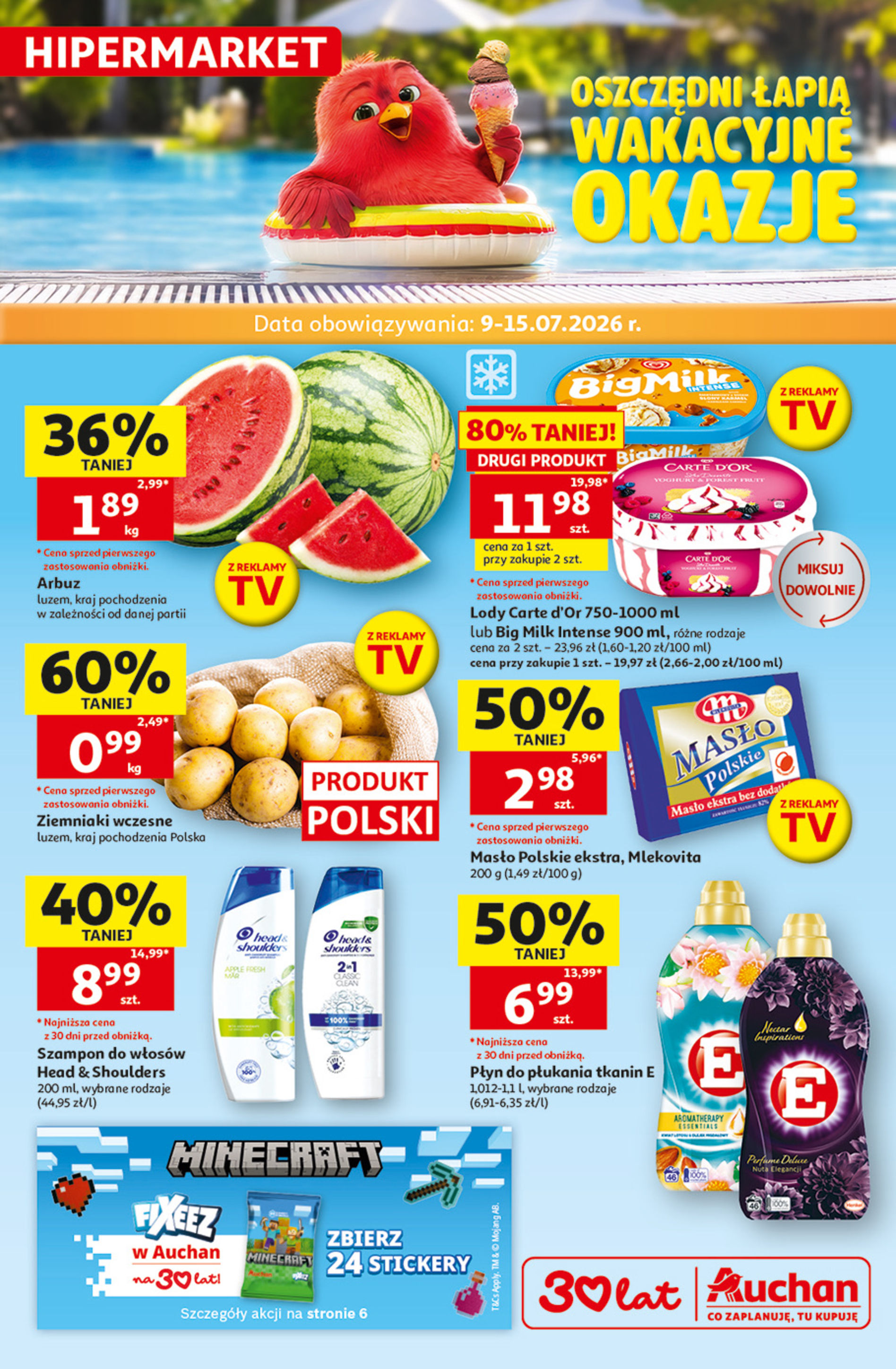 Gazetka 30 Lat Hipermarket Auchan