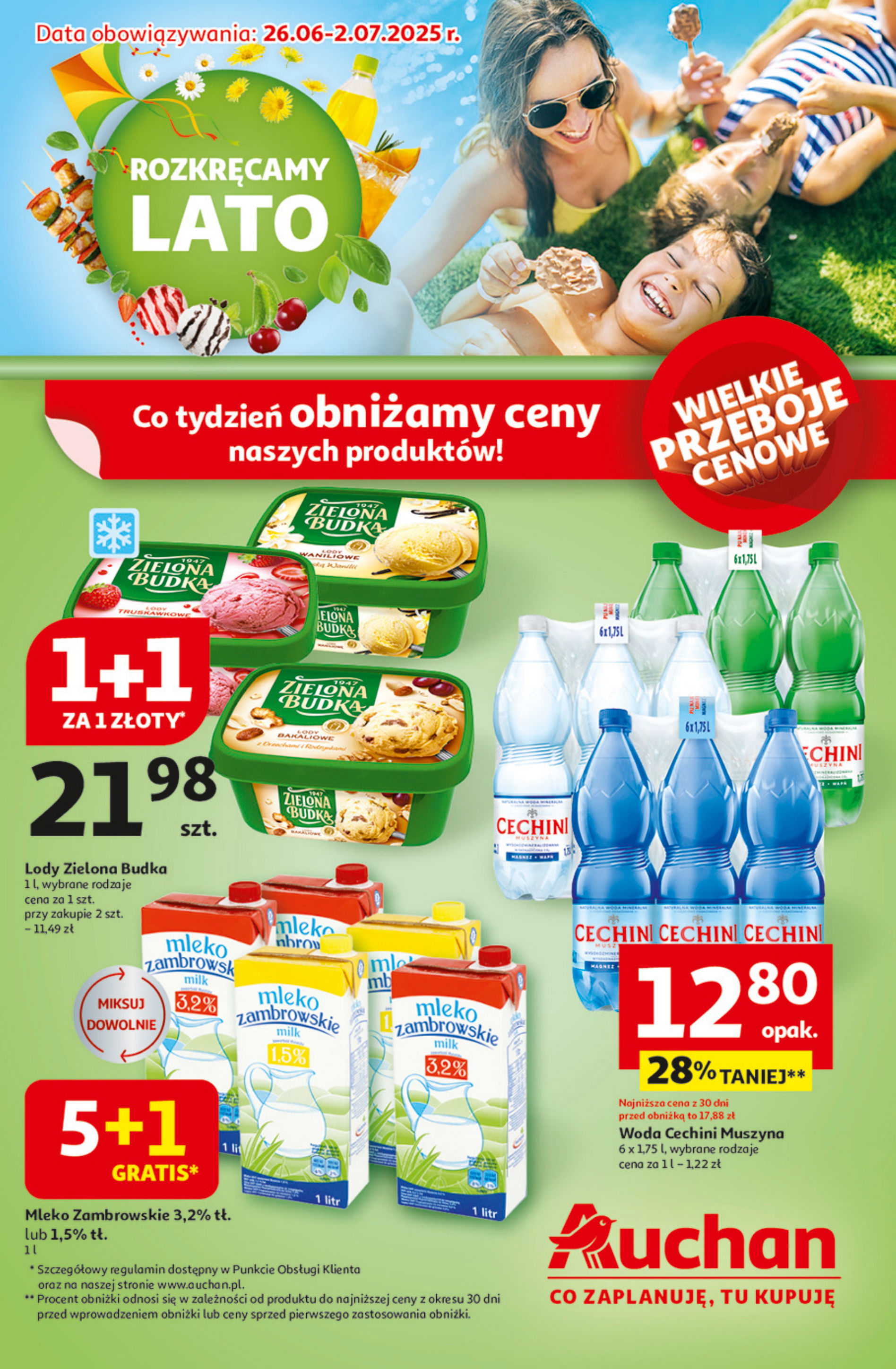 Gazetka ROZKRĘCAMY LATO Hipermarket Auchan