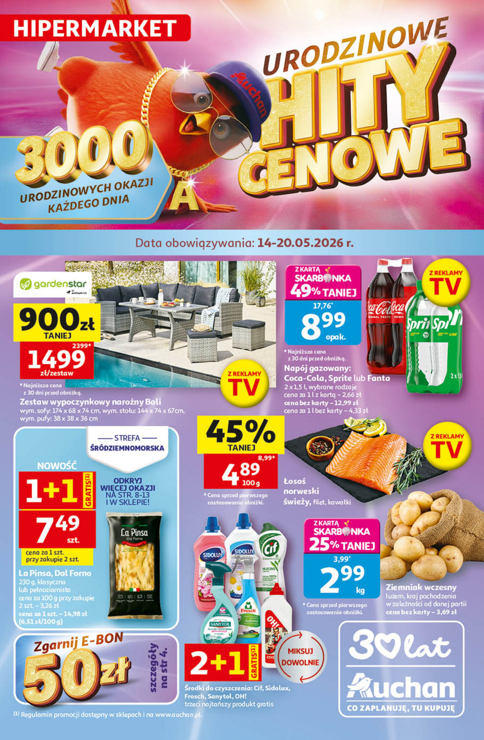 Gazetka 30 Lat Hipermarket Auchan