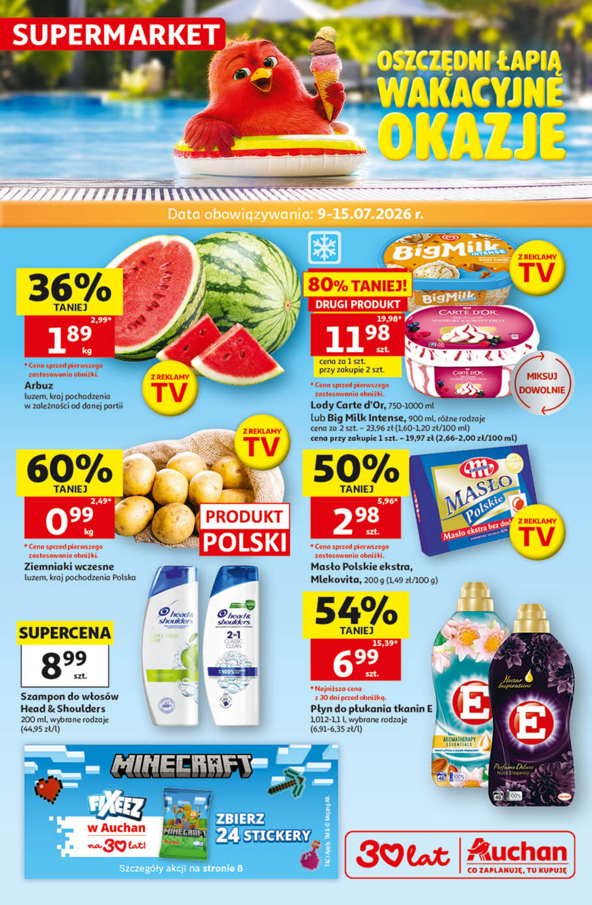Gazetka 30 Lat Supermarket Auchan