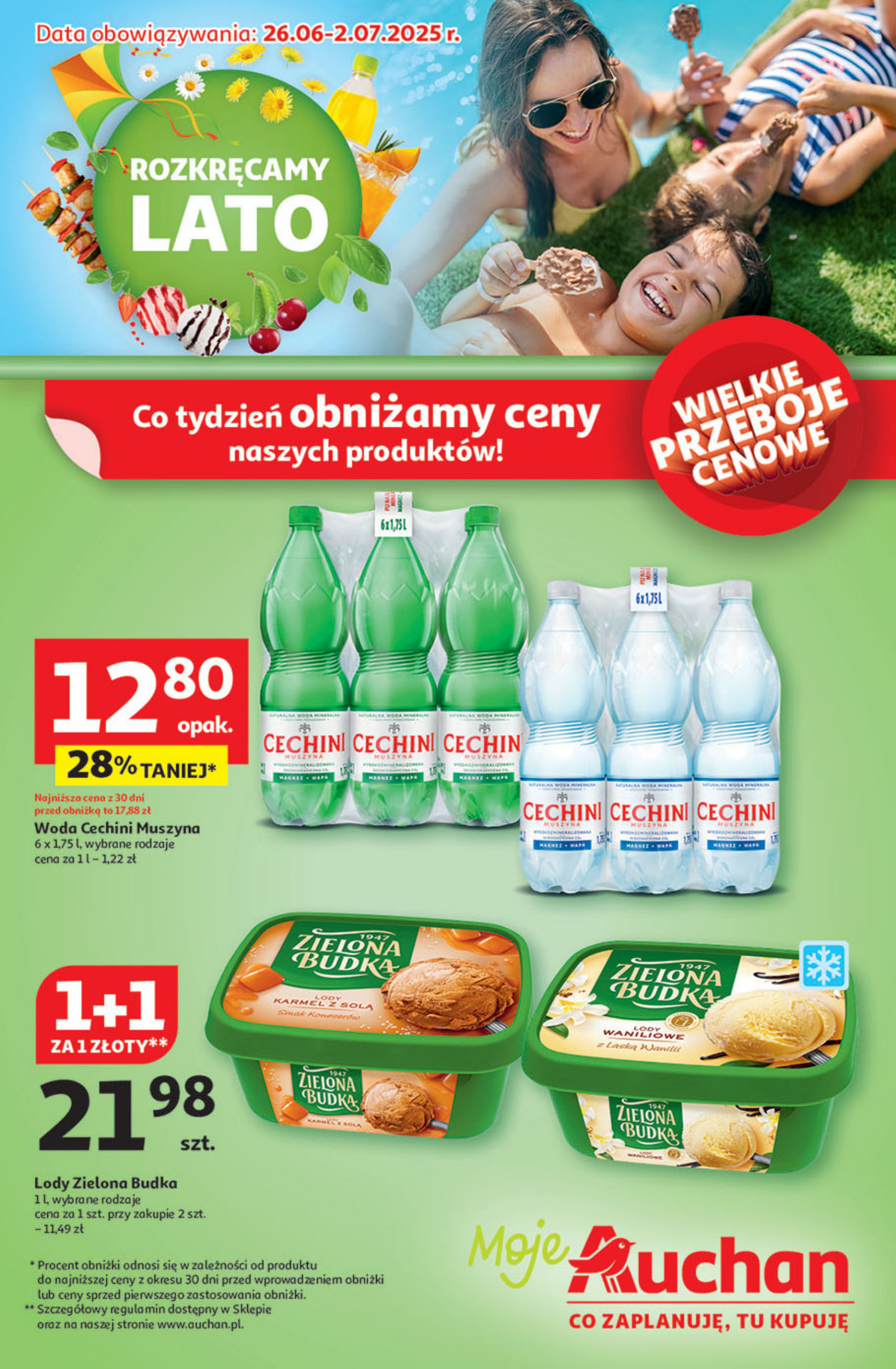 Gazetka ROZKRĘCAMY LATO Moje Auchan