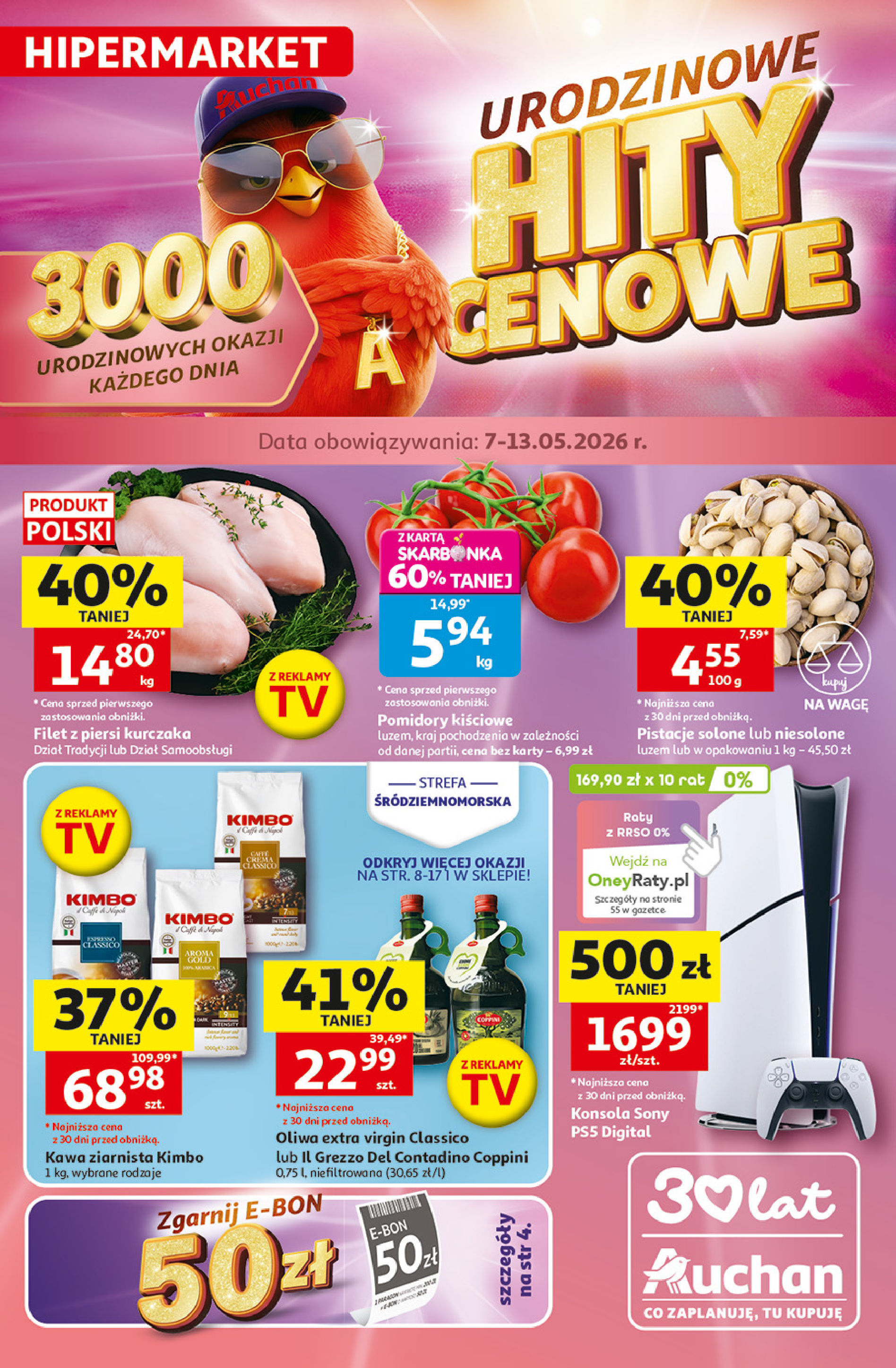 Gazetka 30 Lat Hipermarket Auchan