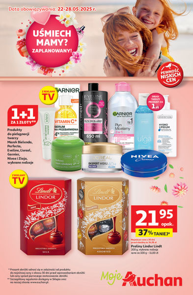 Gazetka Uśmiech mamy? Zaplanowany! Moje Auchan