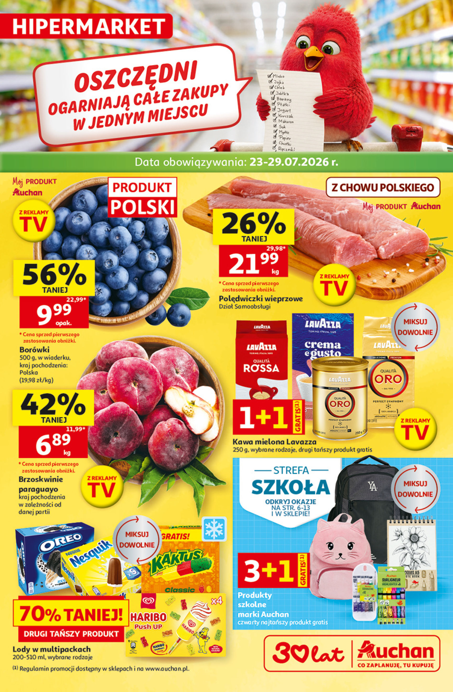 Gazetka 30 Lat Hipermarket Auchan