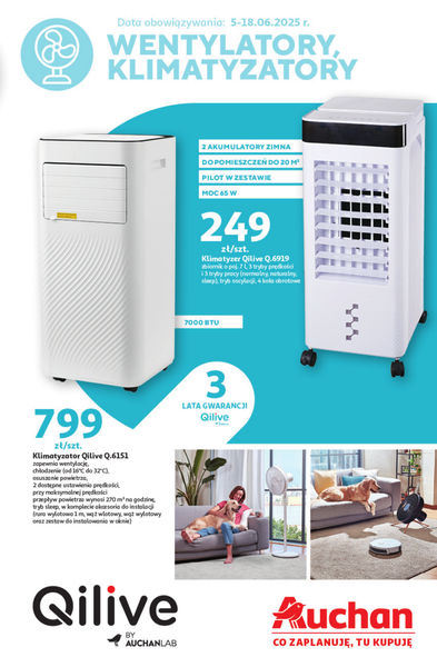 Gazetka Wentylatory Hipermarket Auchan