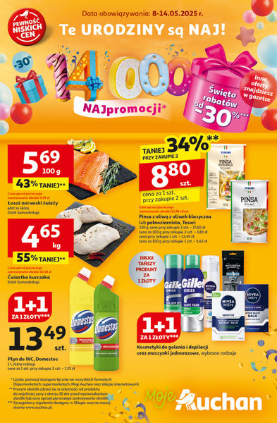 Te URODZINY są NAJ Moje Auchan
