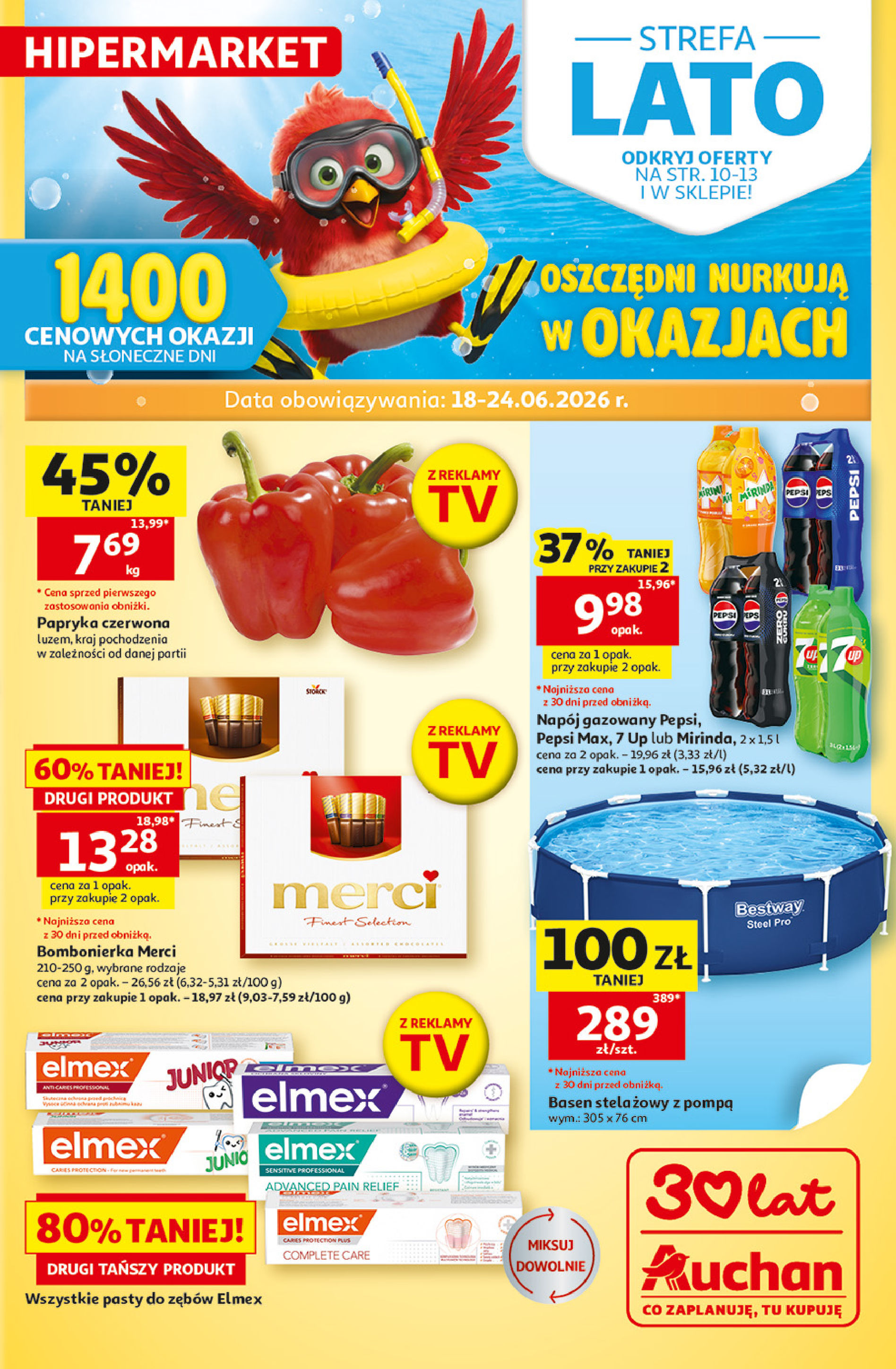Gazetka 30 Lat Hipermarket Auchan