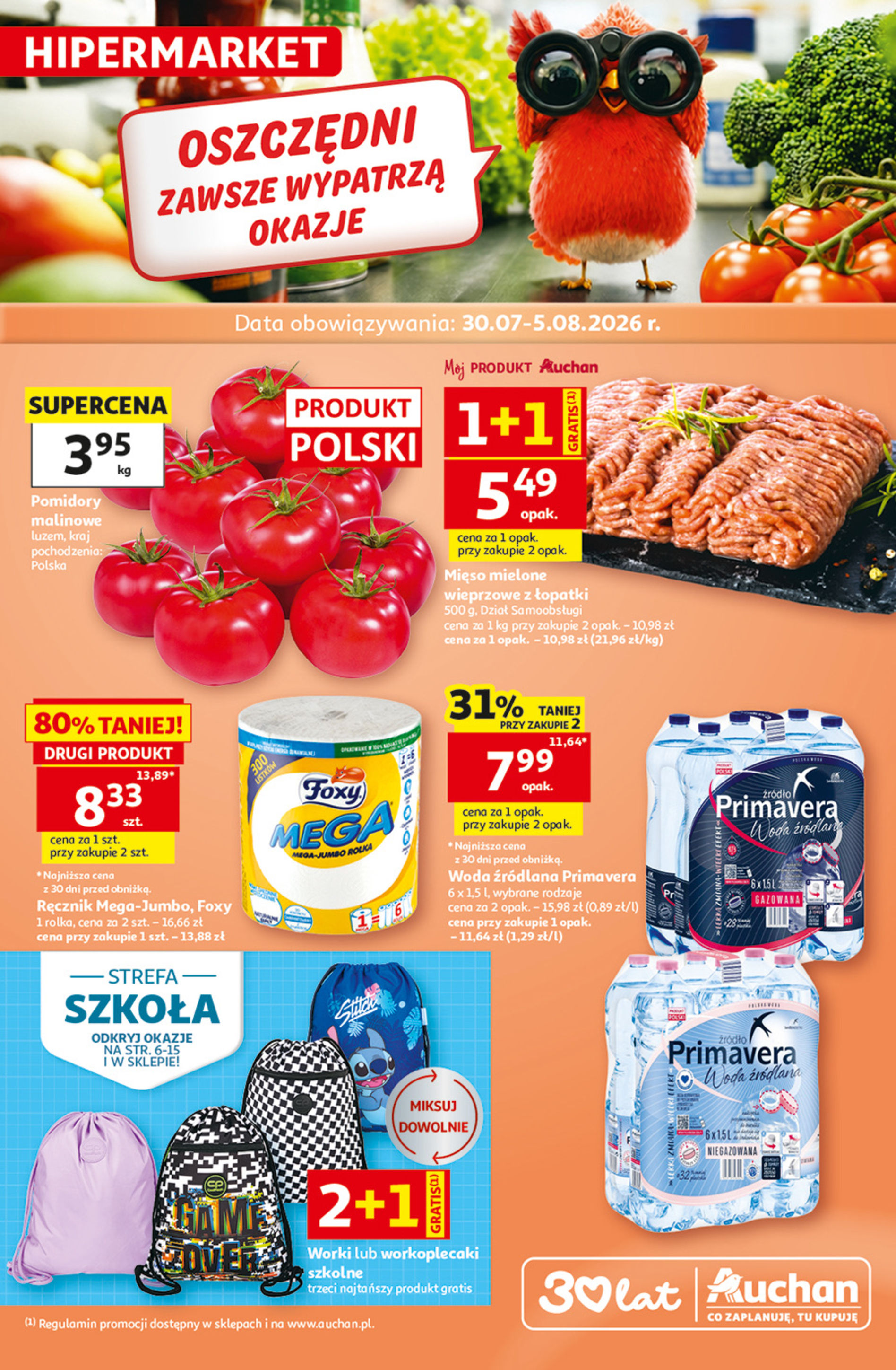 Gazetka 30 Lat Hipermarket Auchan