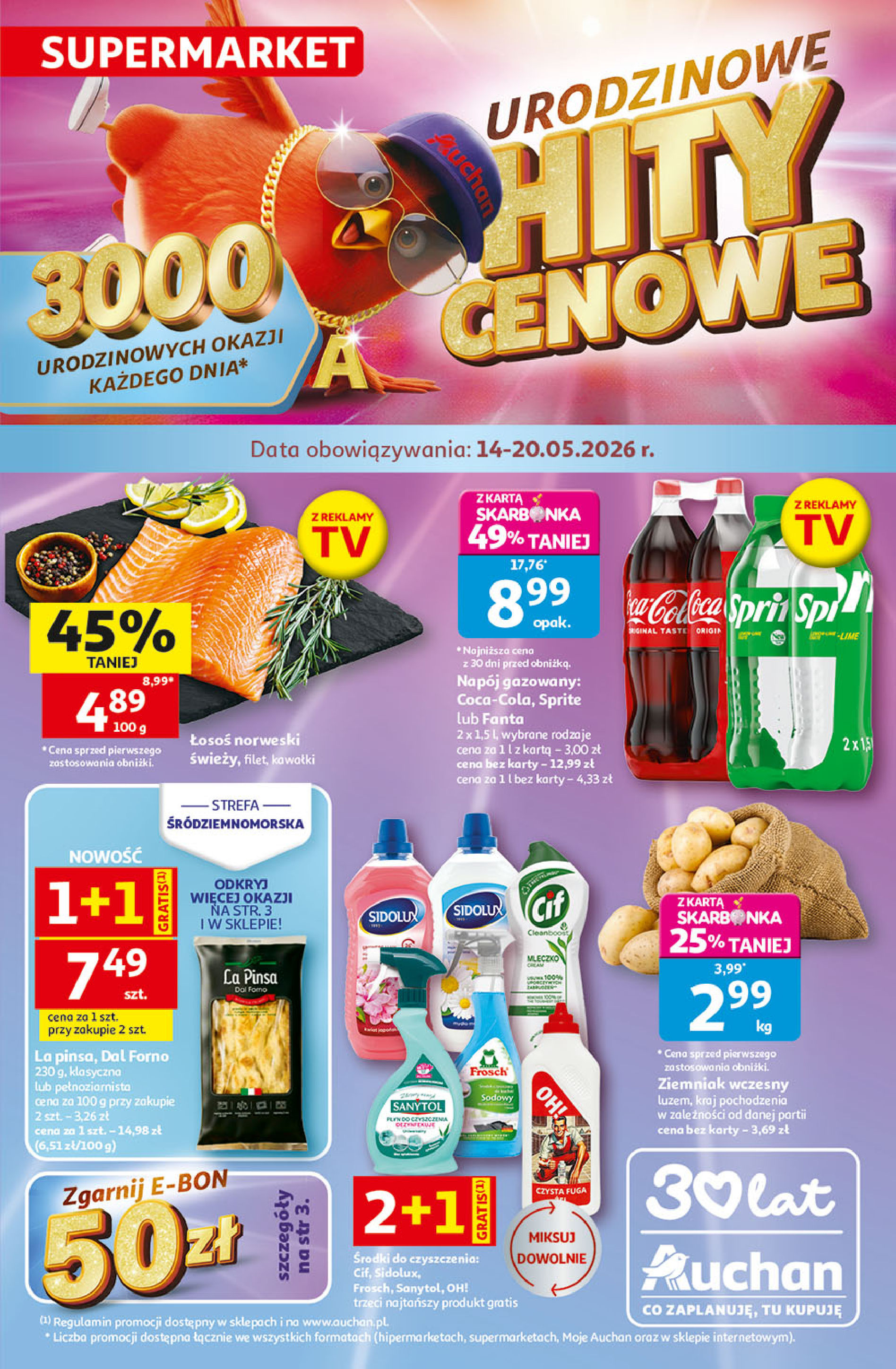 Gazetka 30 Lat Supermarket Auchan