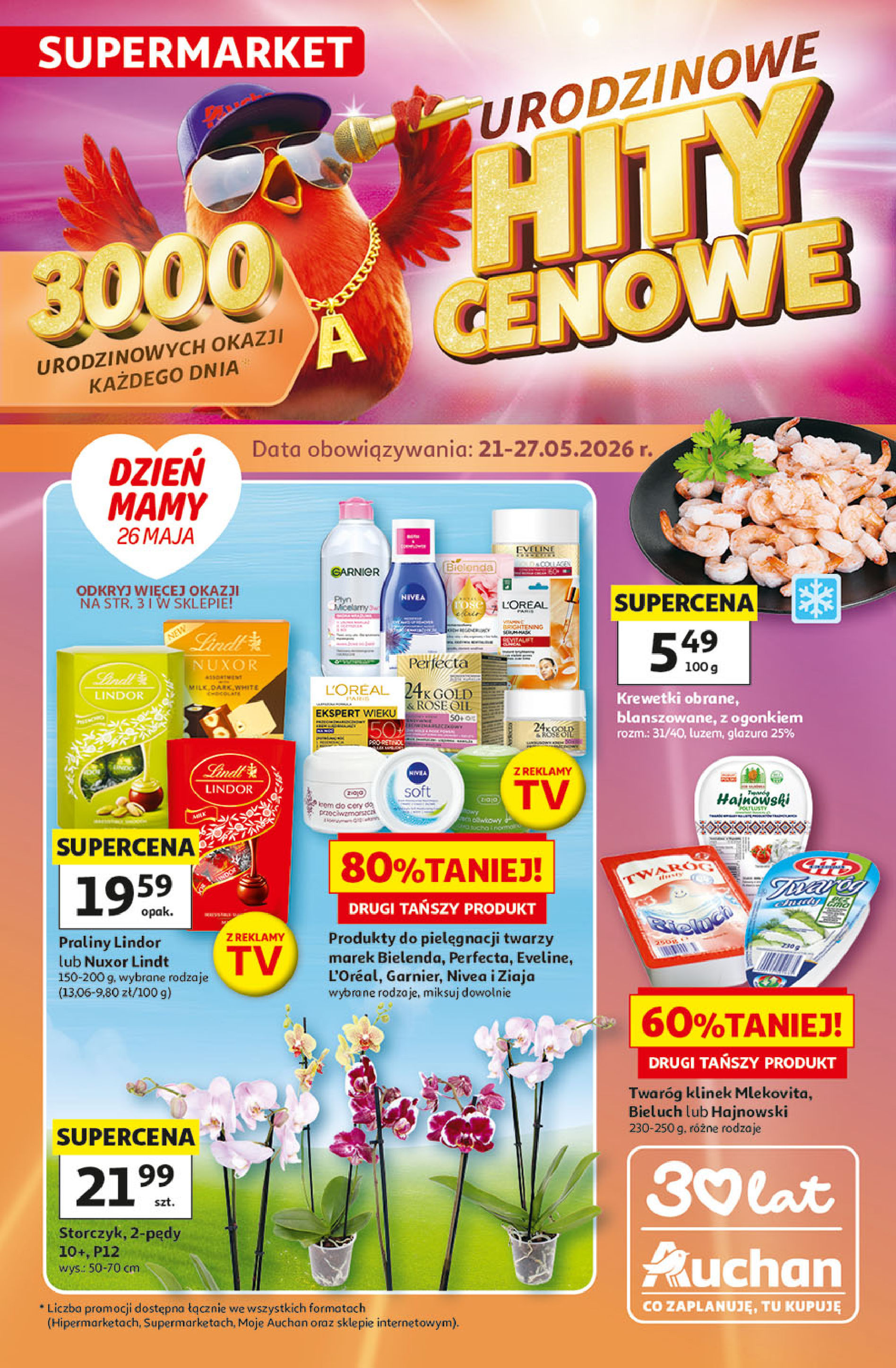 Gazetka 30 Lat Supermarket Auchan
