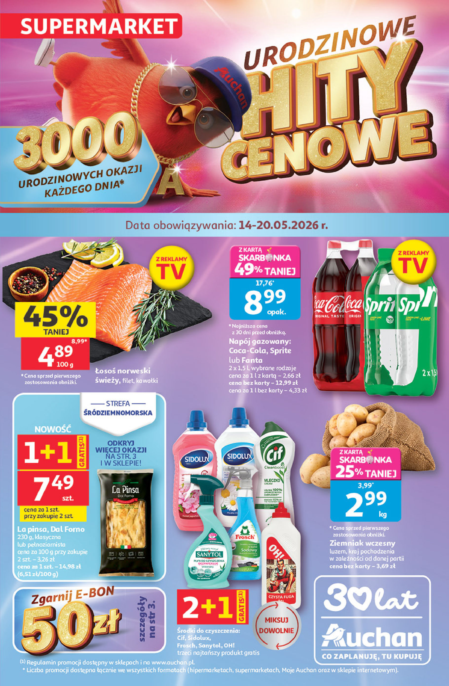 Gazetka 30 Lat Supermarket Auchan