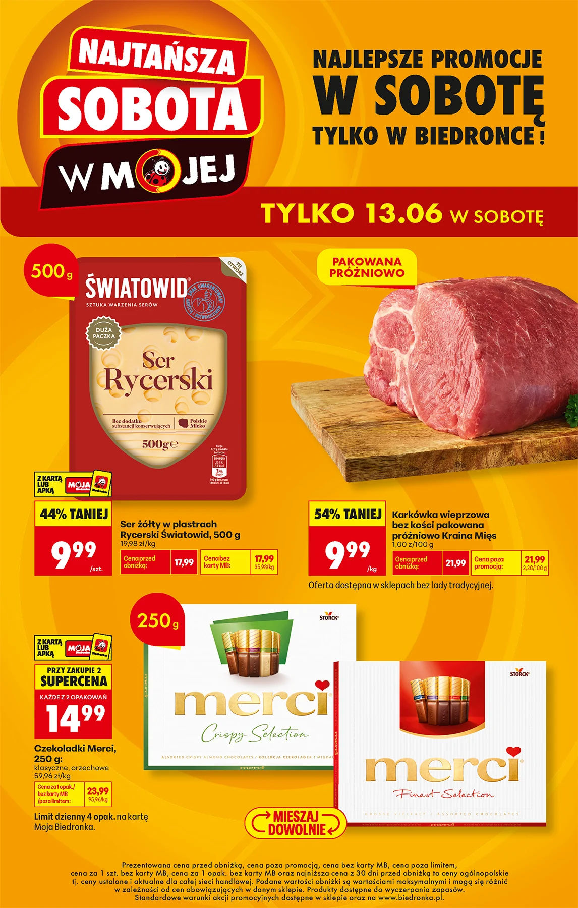 Najtańsza sobota 13.06 - Gazetka