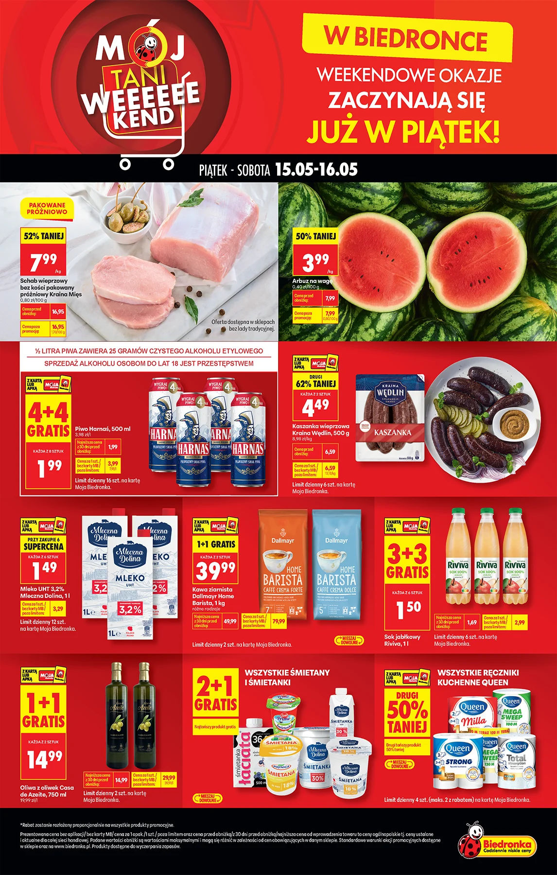 Tani weekend - od 15.05 - Gazetka