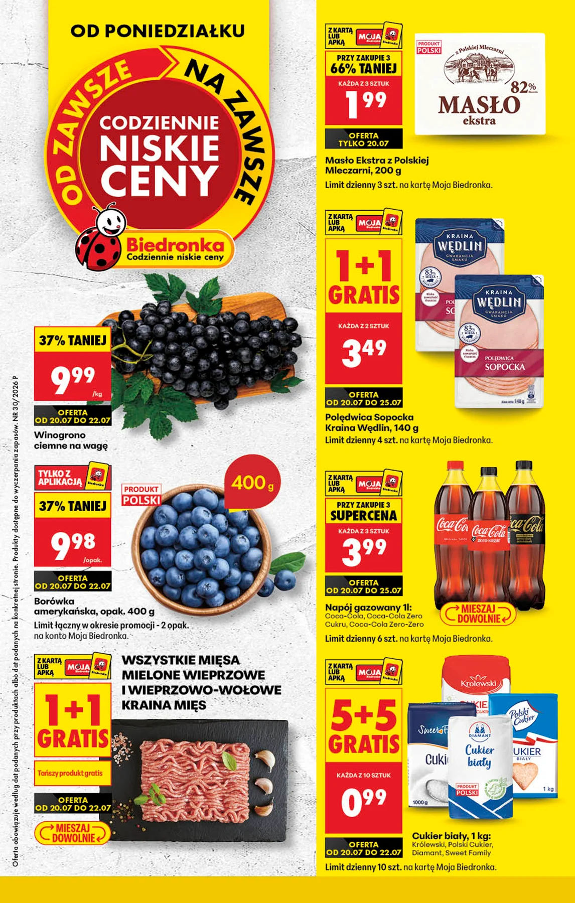 Codziennie niskie ceny  - oferta od 20.07 - Gazetka