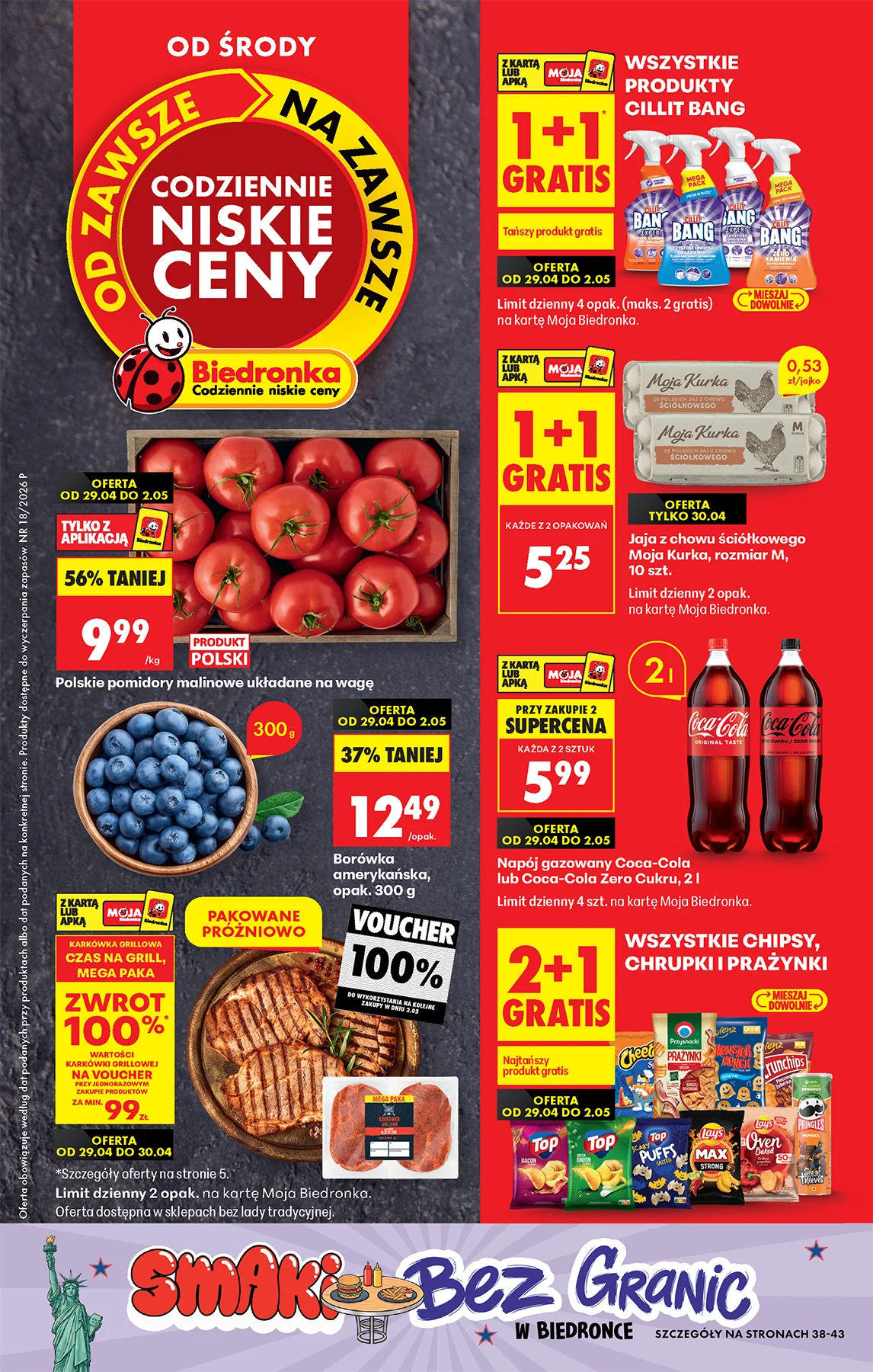 Codziennie niskie ceny  - oferta od 29.04 - Gazetka