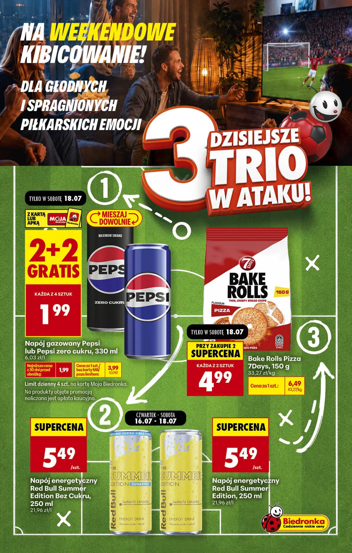 Football weekend - 18.07 - Gazetka