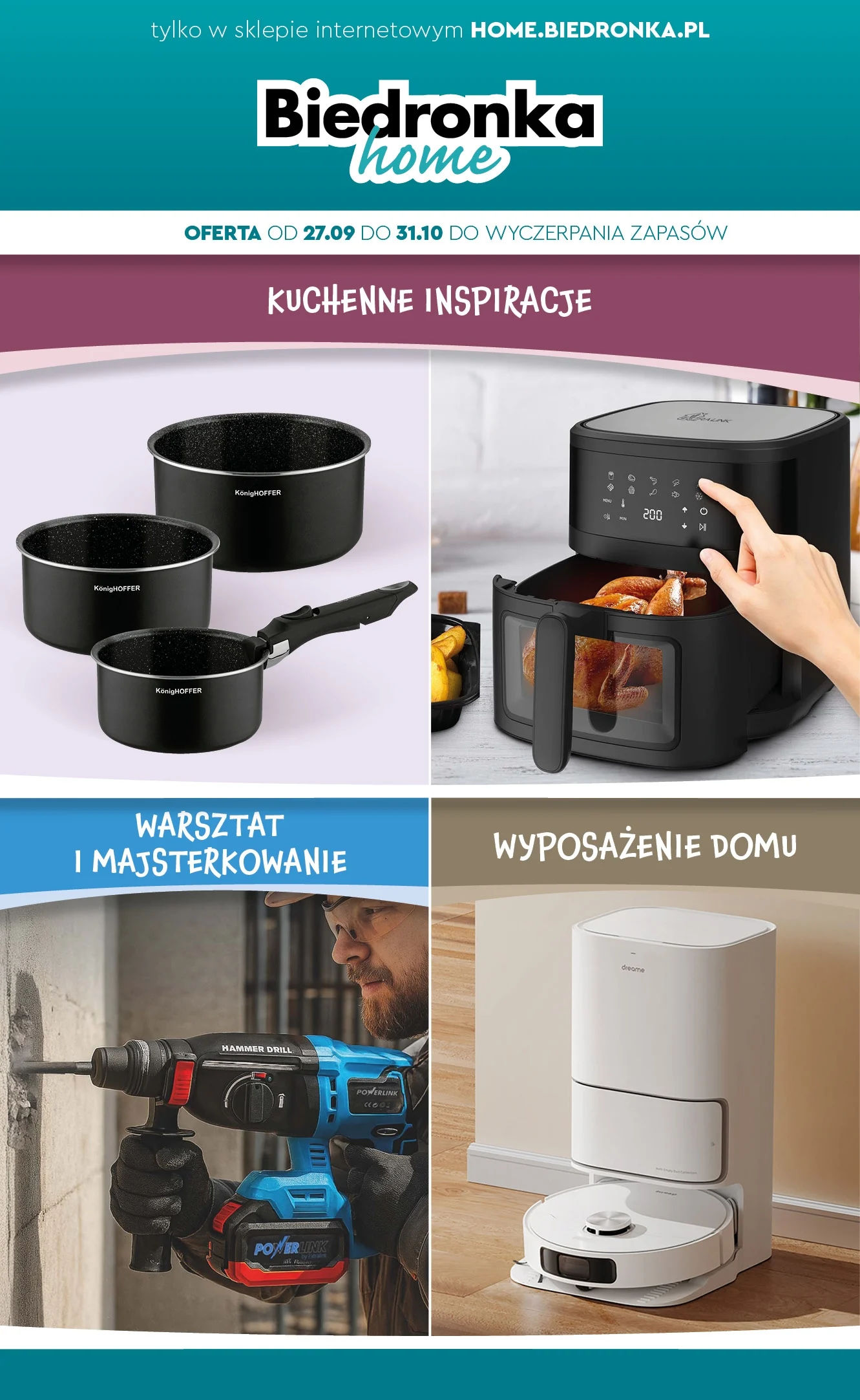 Biedronka Home od 27.09 - Gazetka