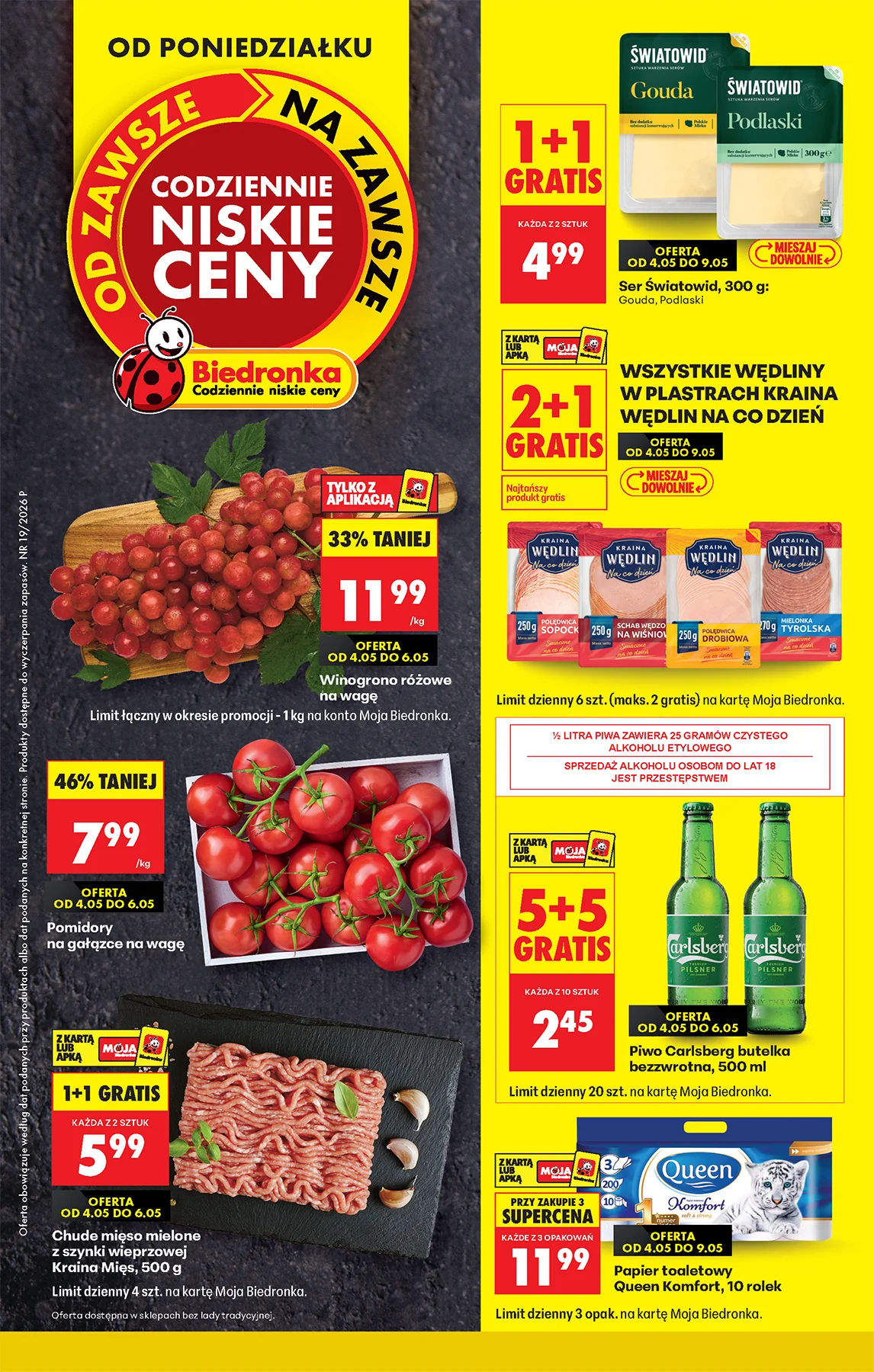 Codziennie niskie ceny  - oferta od 04.05 - Gazetka