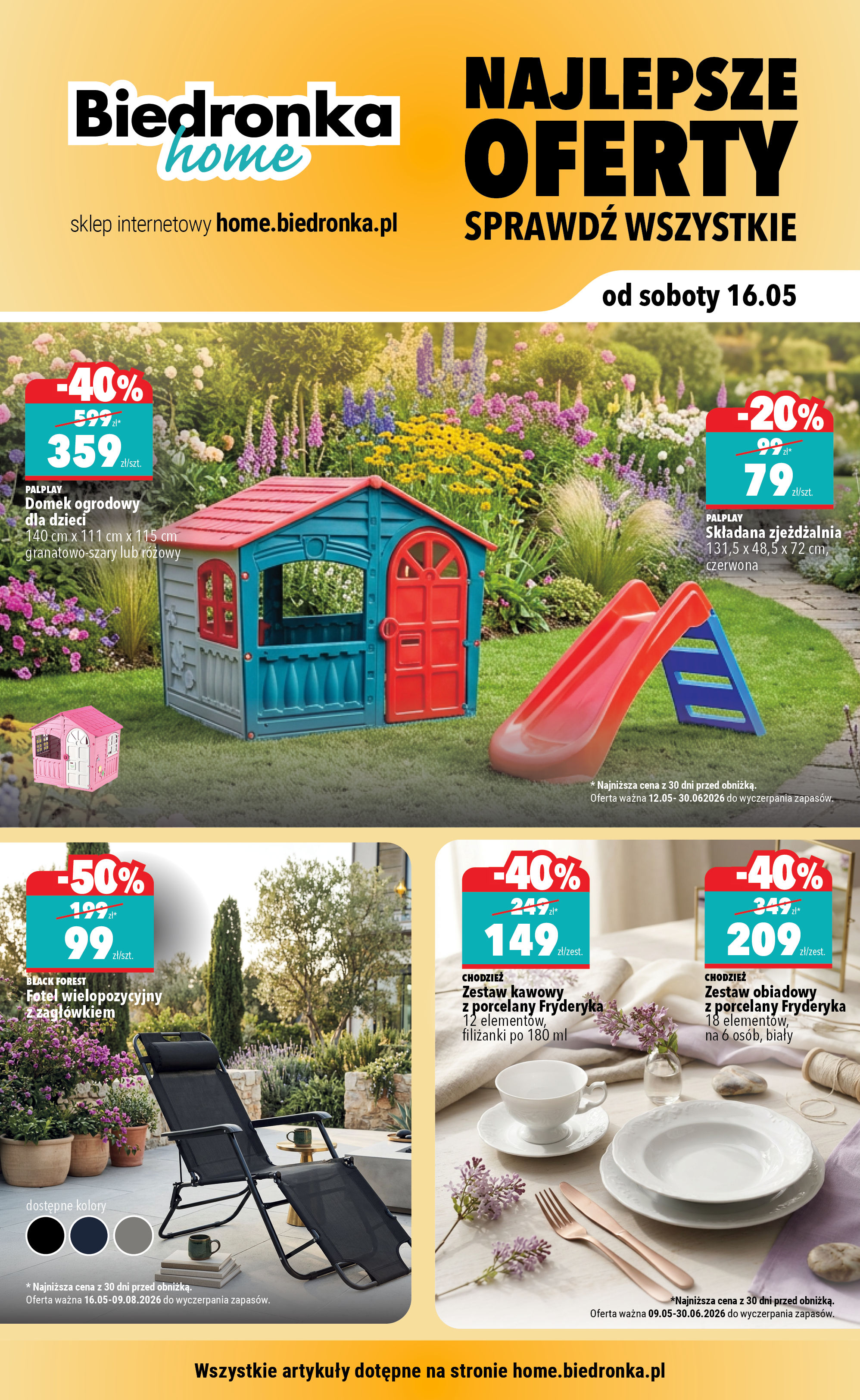 Biedronka Home - oferta od 16.05 - Gazetka