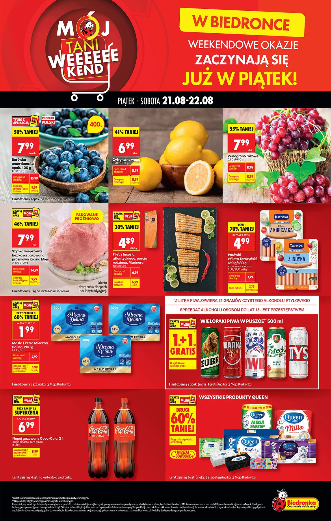 Tani weekend od 21.08 - Gazetka
