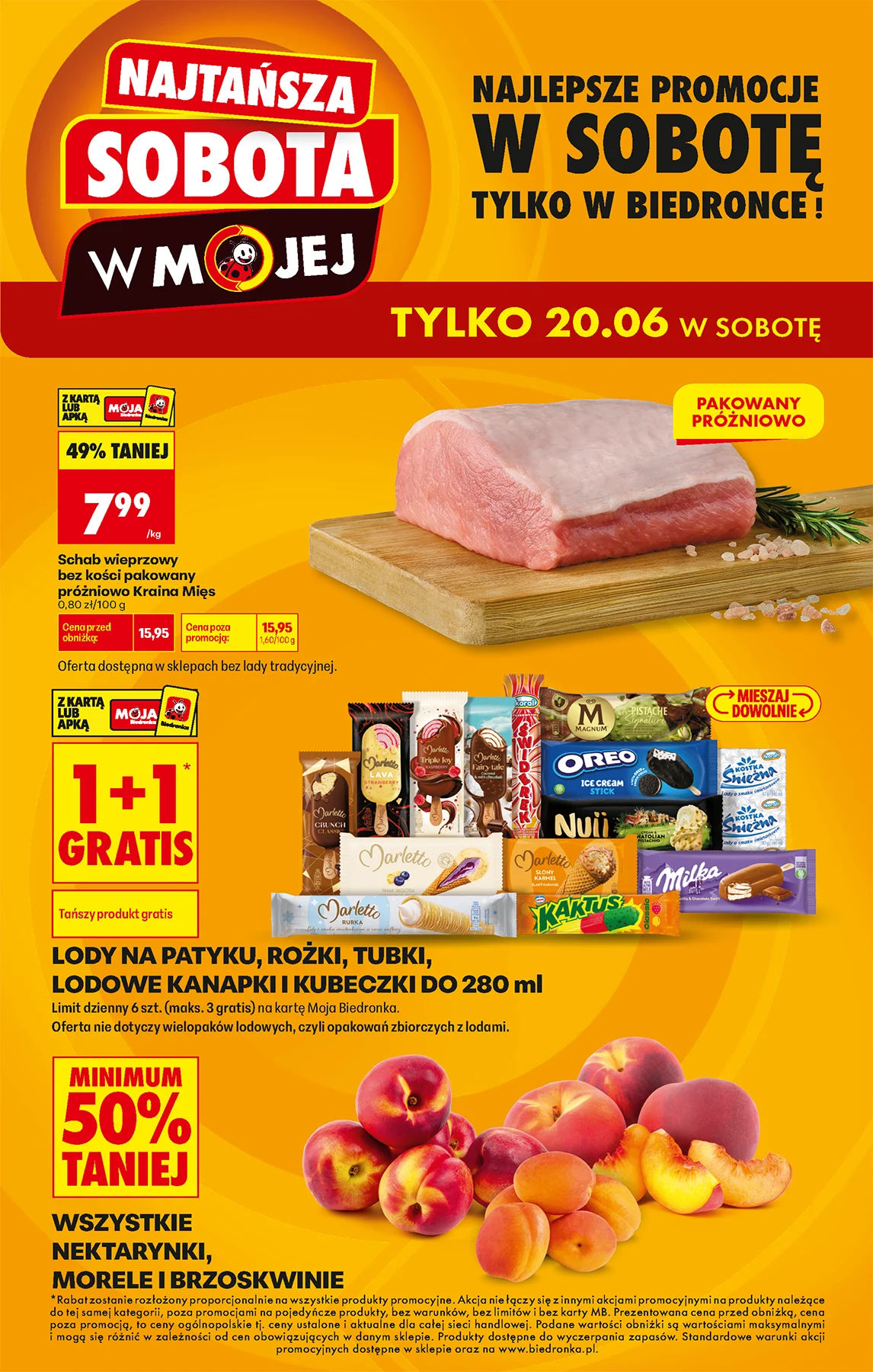 Najtańsza sobota 20.06 - Gazetka