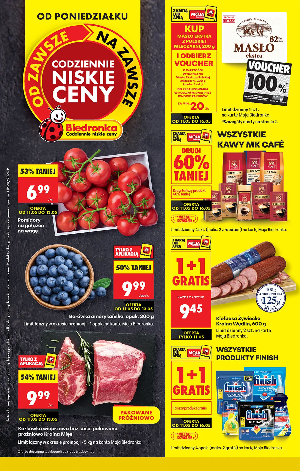 Codziennie niskie ceny  - oferta od 11.05 - Gazetka