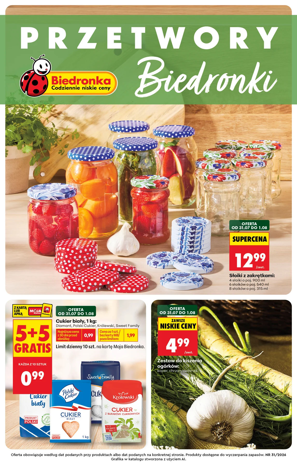 Przetwory - od 31.07 - Gazetka