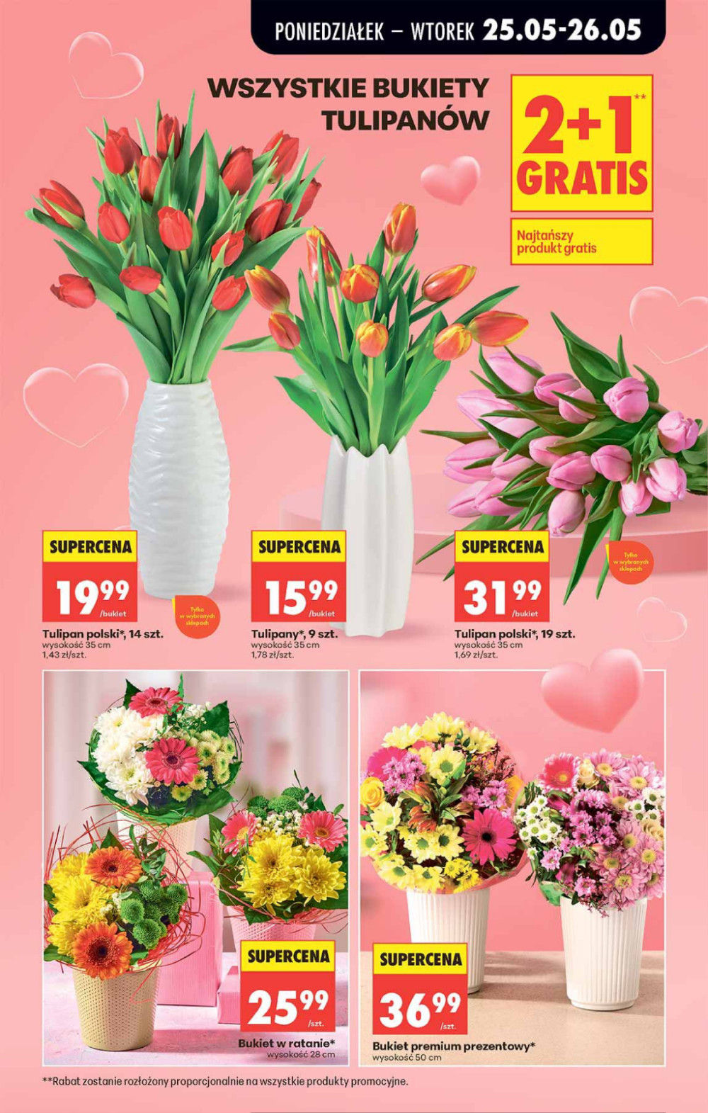 Kwiaty na dzień matki - oferta od 25.05 - Gazetka