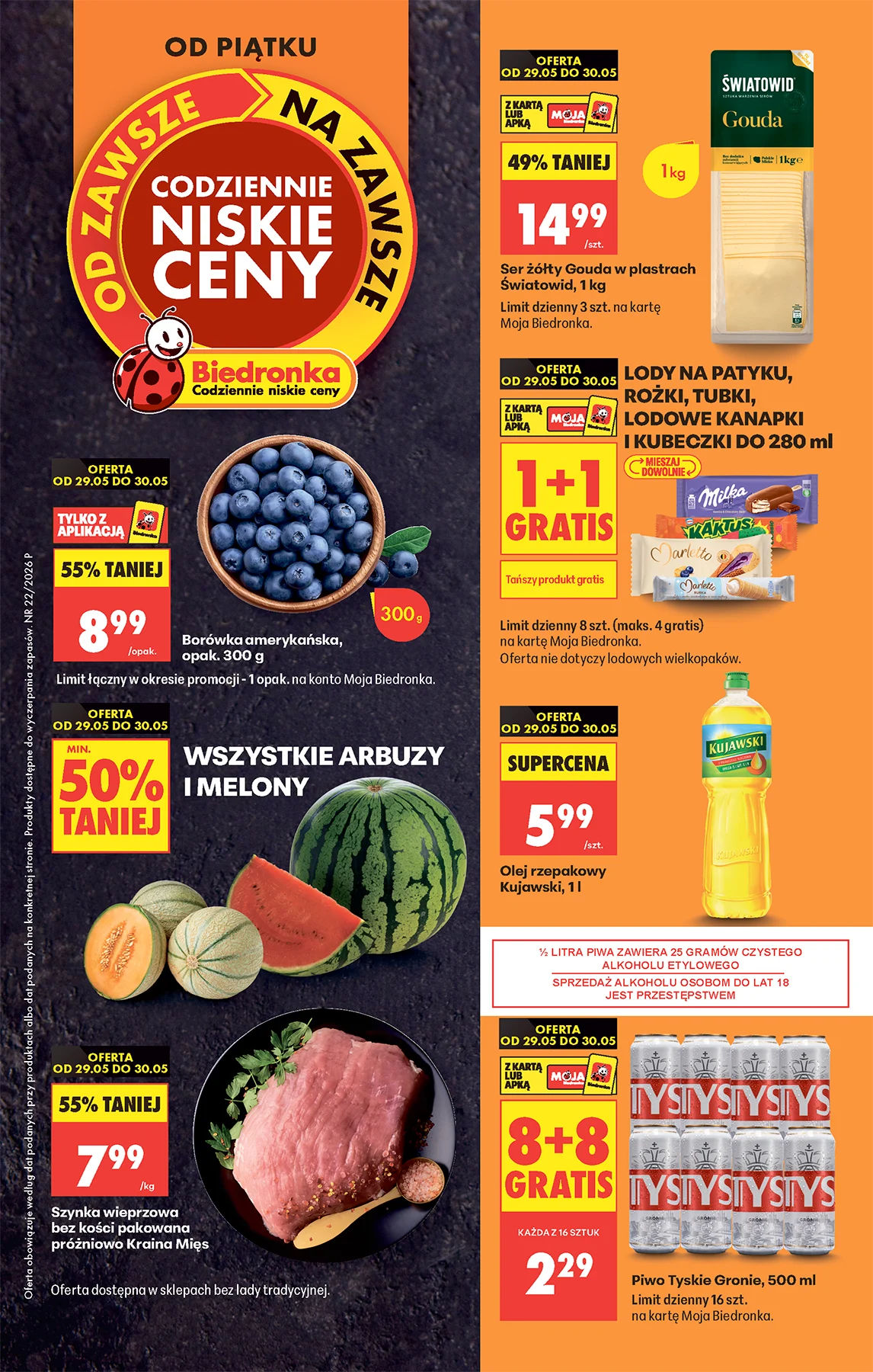 Codziennie niskie ceny  - oferta od 29.05 - Gazetka