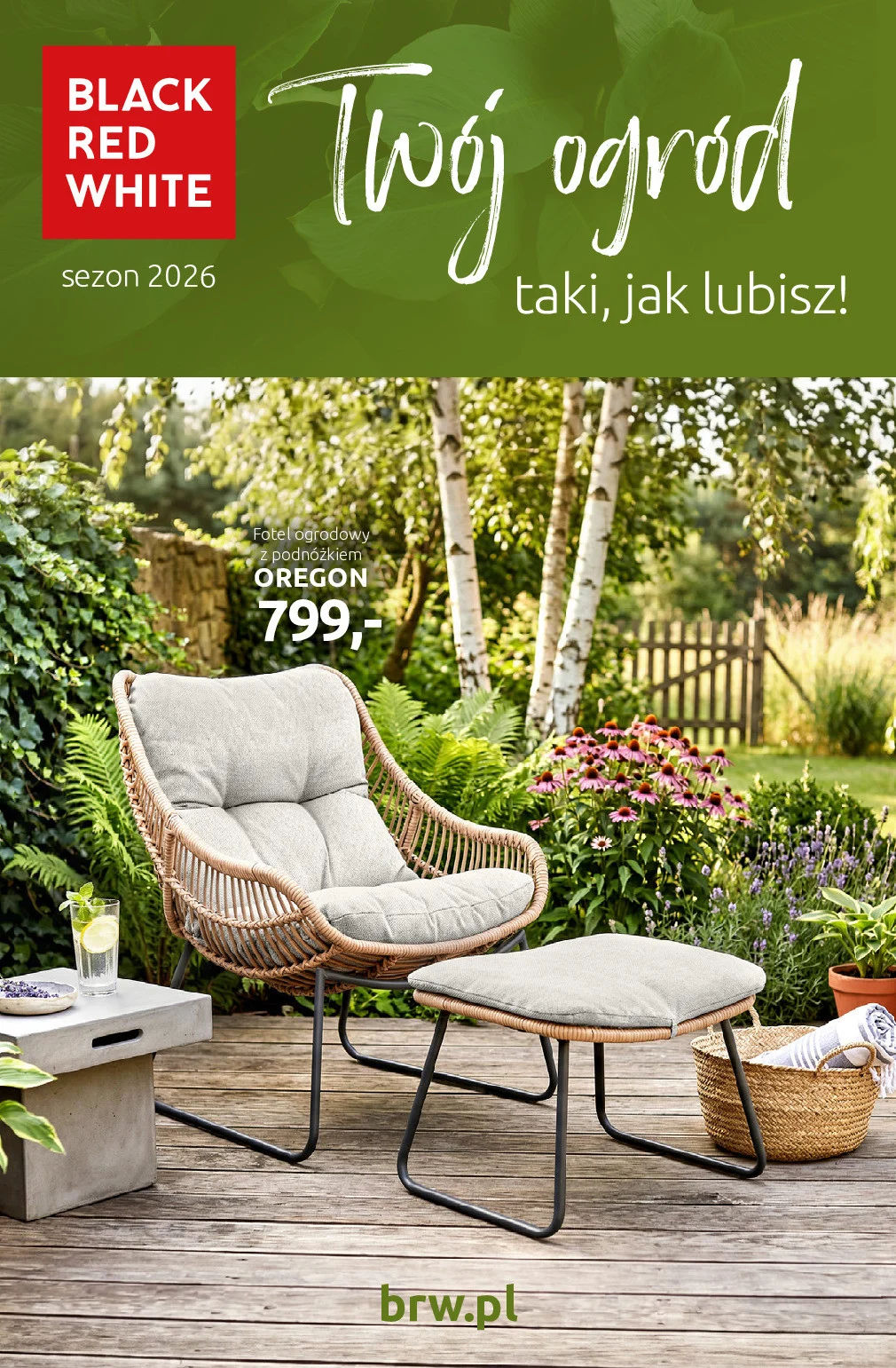 BRW Gazetki promocyjne Twój ogród taki jak lubisz