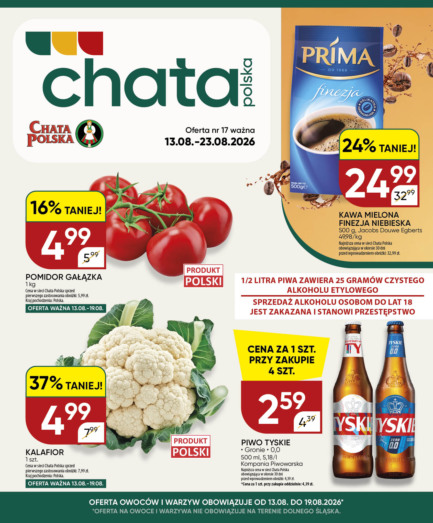 Chata Polska Promocje Aktualne