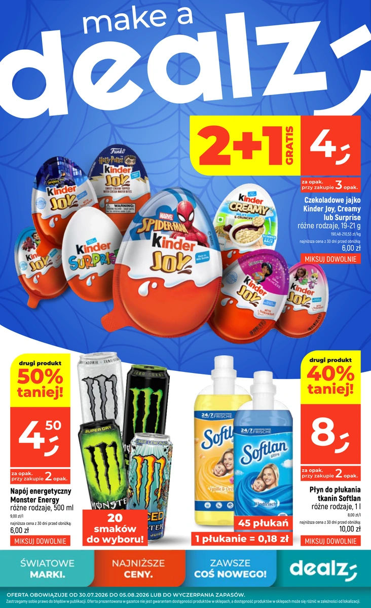 Dealz gazetka 2026-07-30 - 2026-08-05