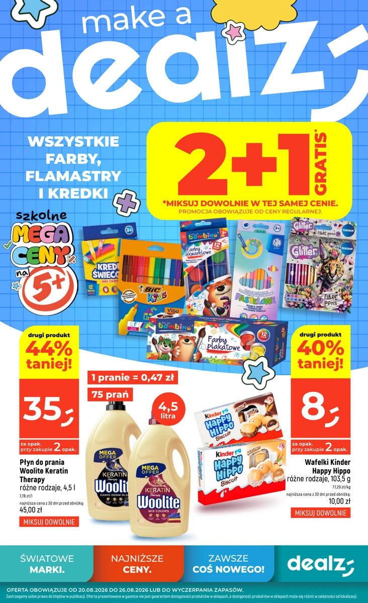 Dealz gazetka 2026-08-20 - 2026-08-26