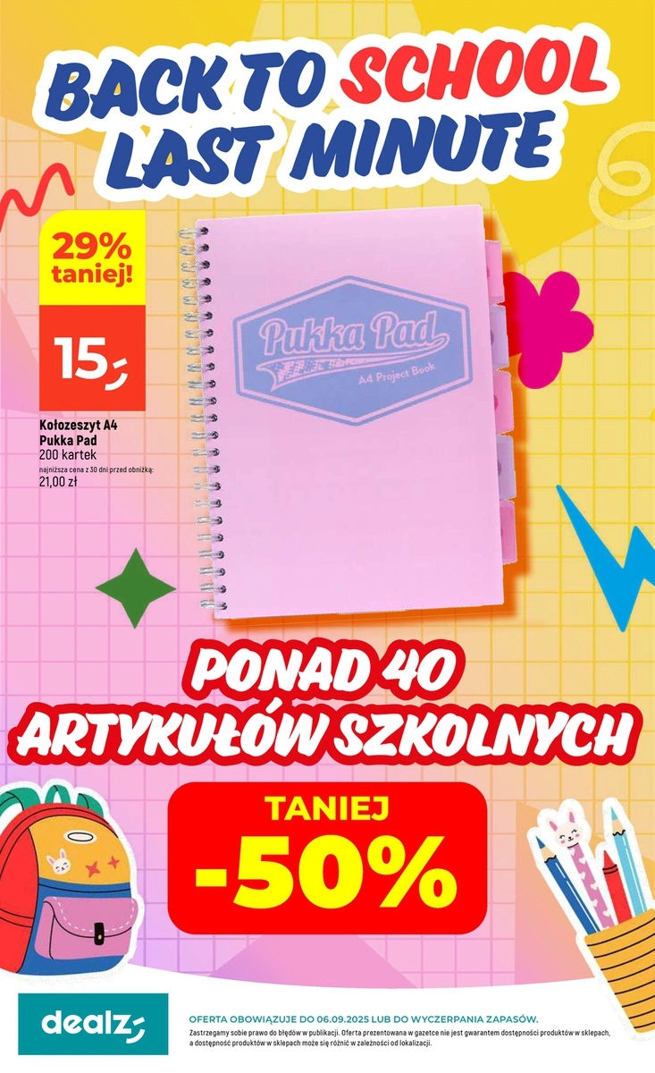 BACK TO SCHOOL