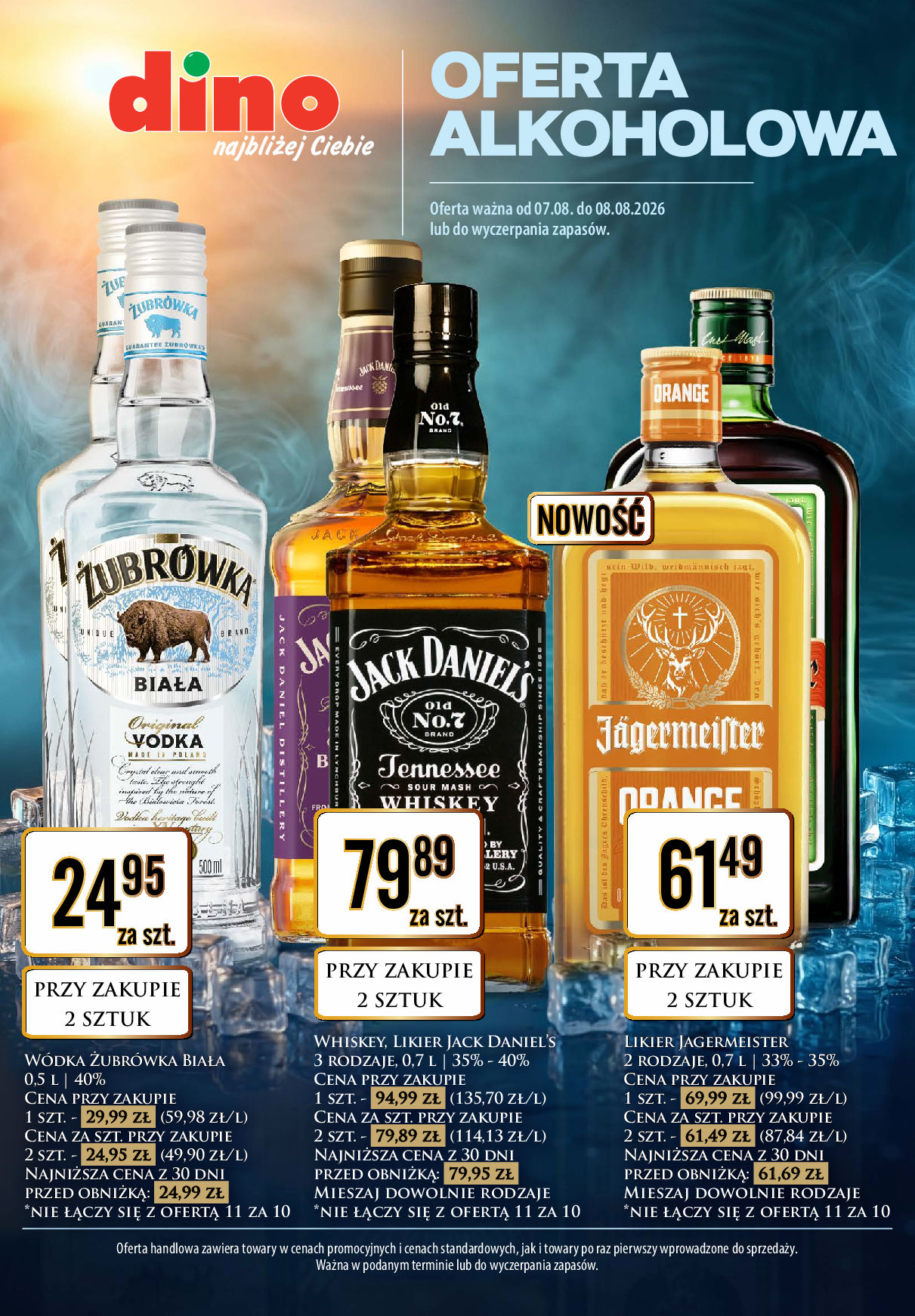 Oferta alkoholowa