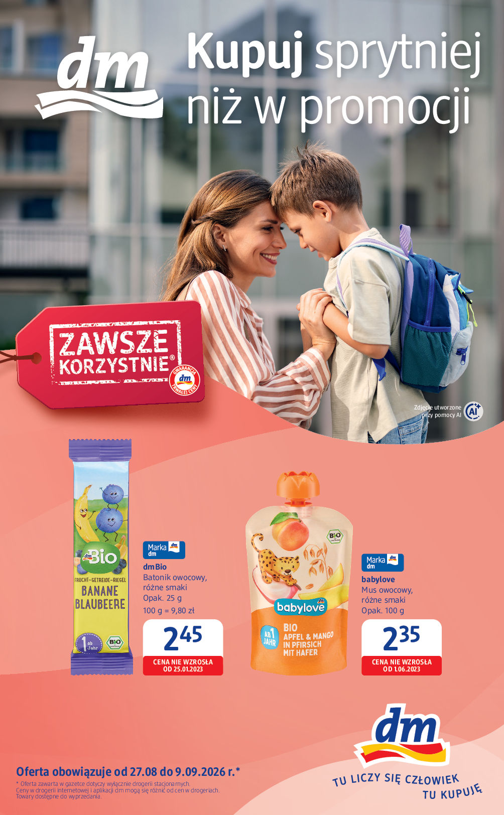 Gazetka dm From 2026-08-27 to 2026-09-09
