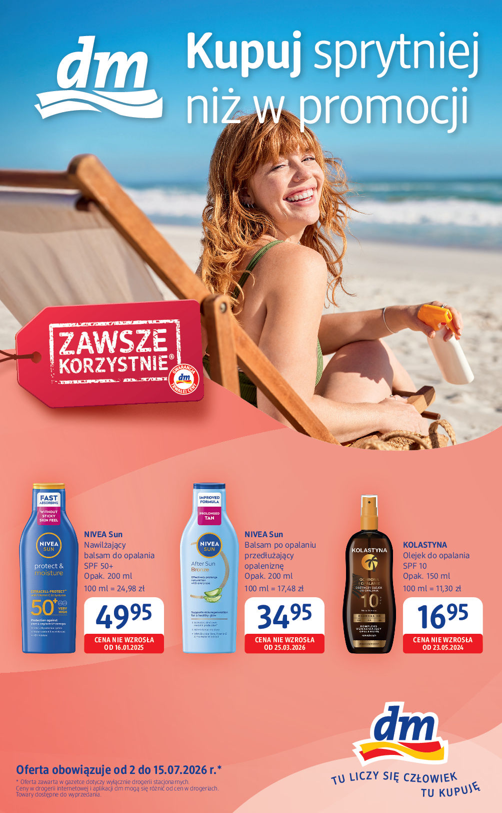 Gazetka dm From 2026-07-02 to 2026-07-15