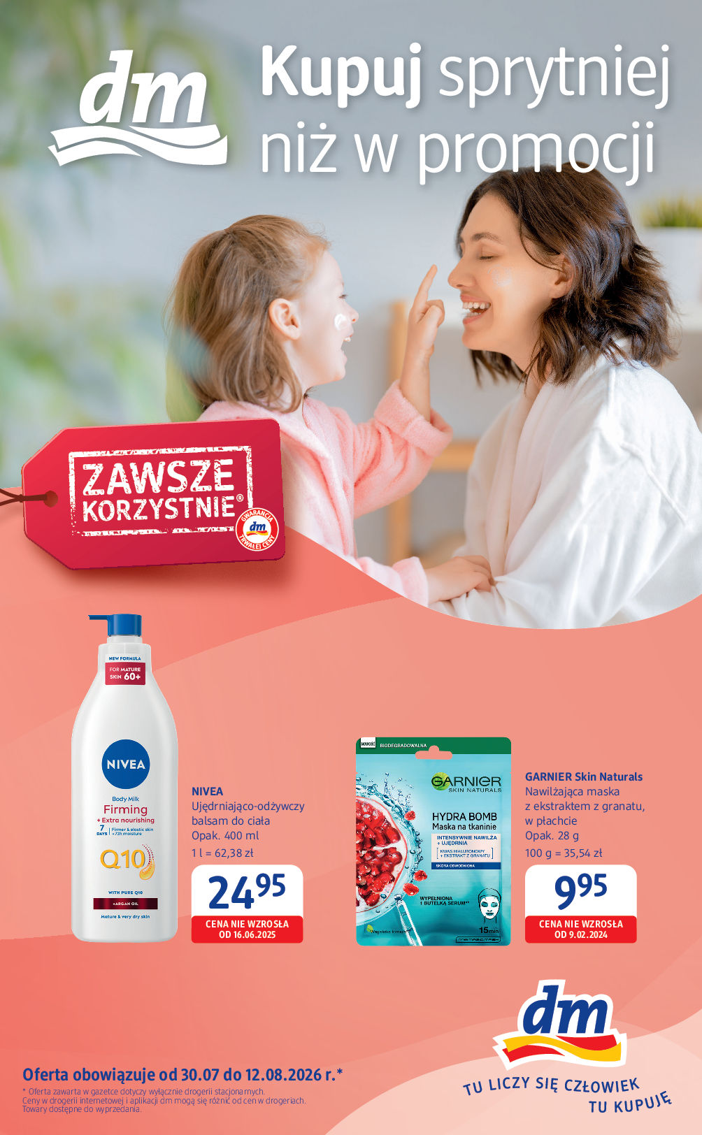 Gazetka dm From 2026-07-30 to 2026-08-12
