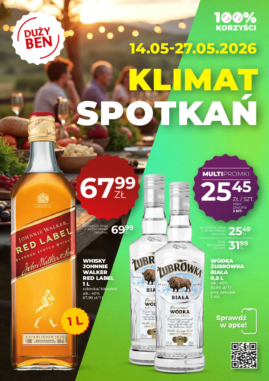 Mocne alkohole 14.05-27.05.2026