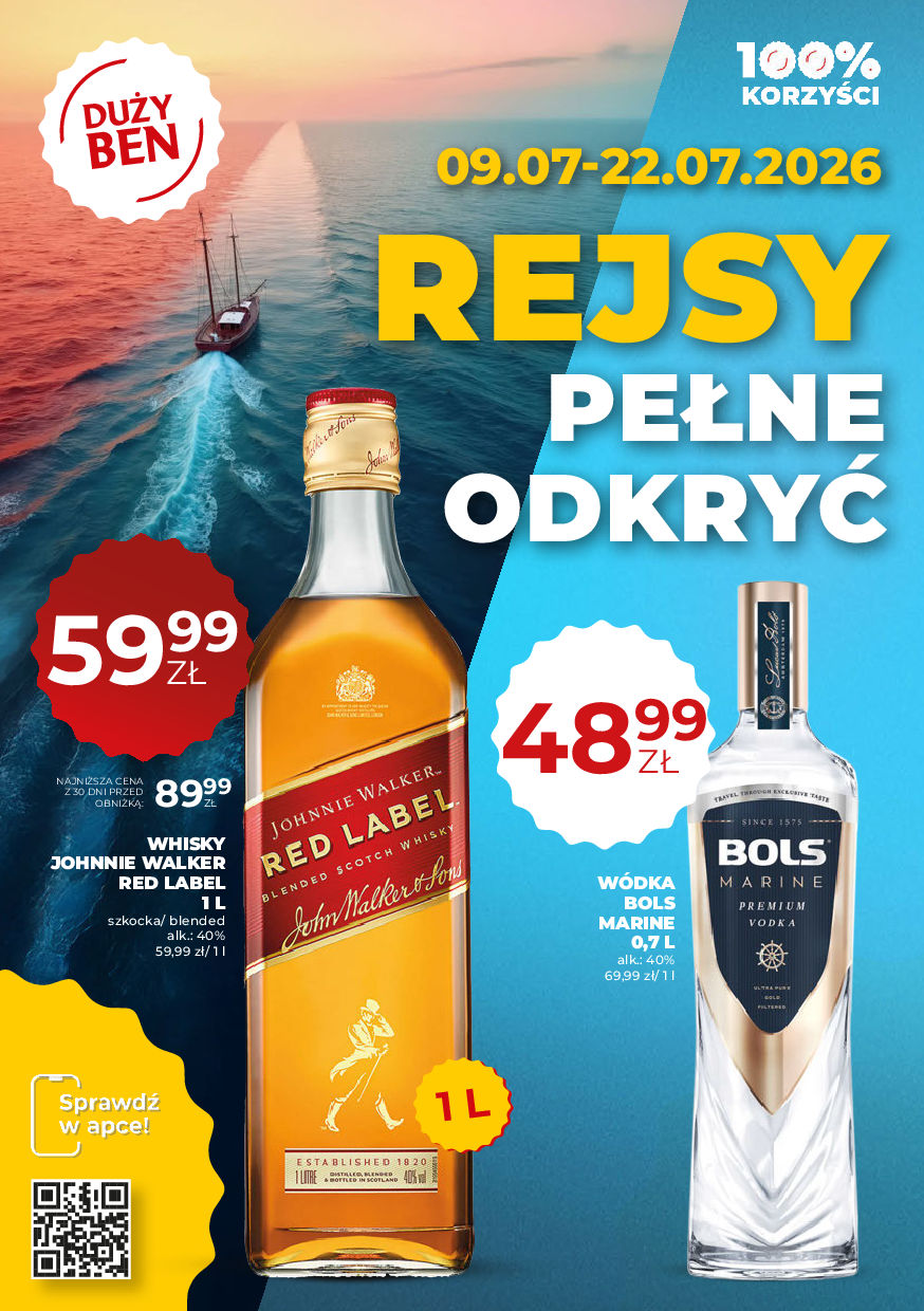 Mocne alkohole 09.07-22.07.2026