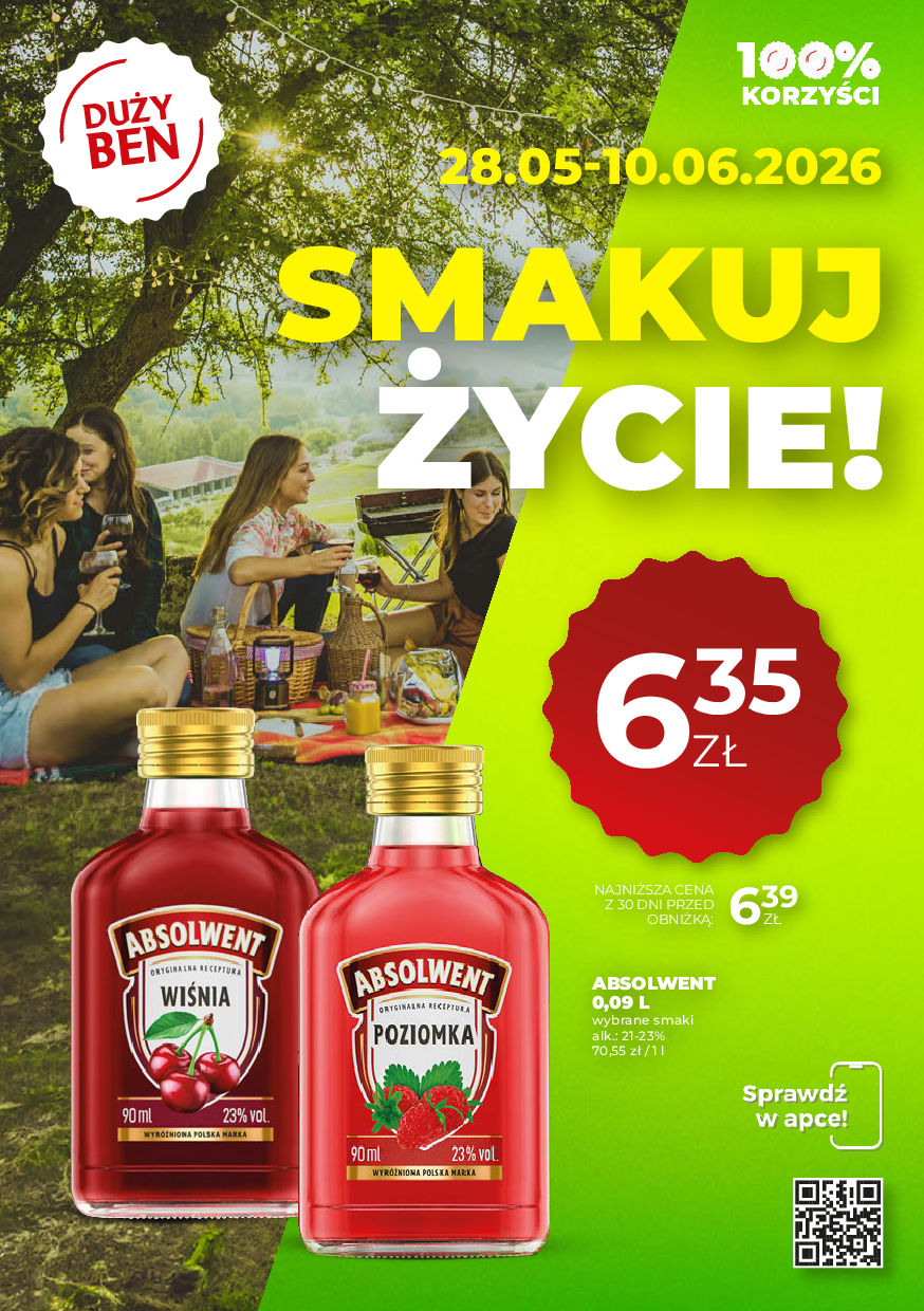 Mocne alkohole 28.05-10.06.2026