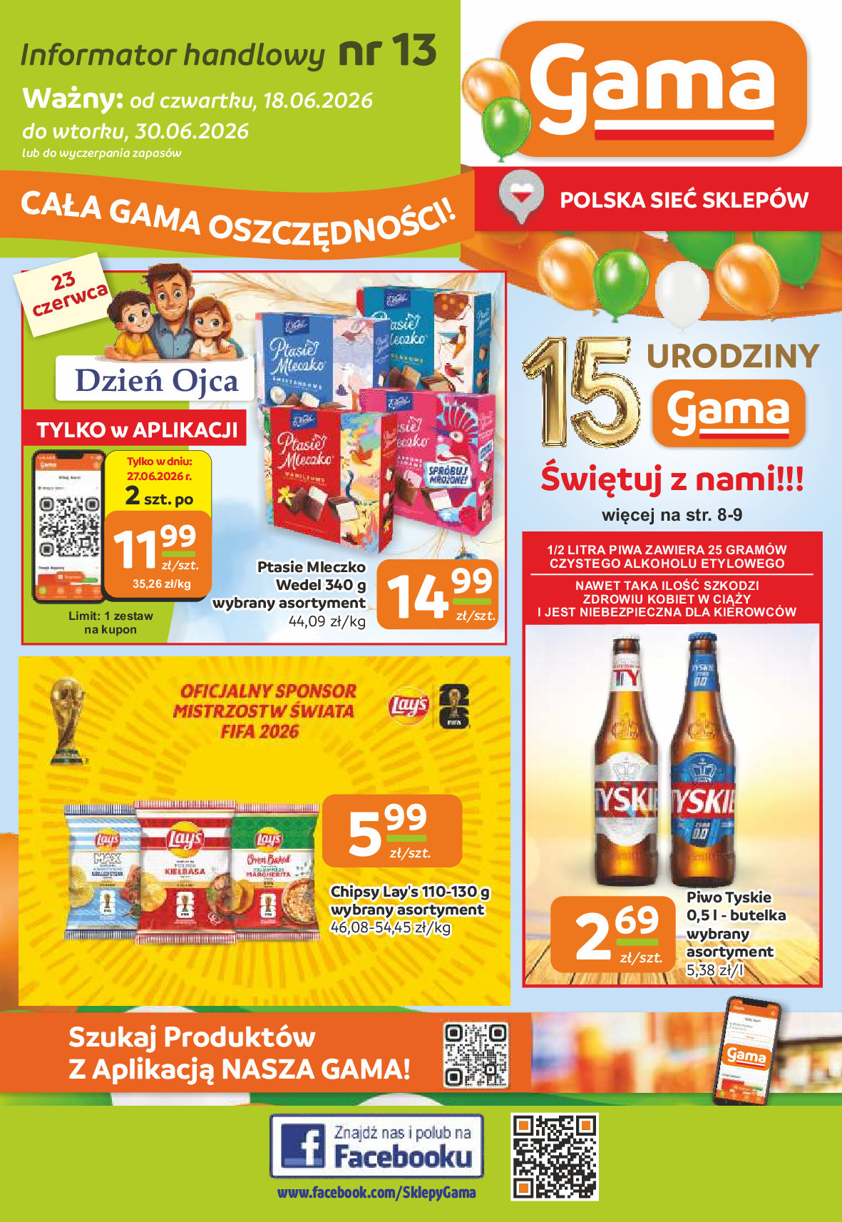 Gazetka Gama 2026-06-18 - 2026-06-30